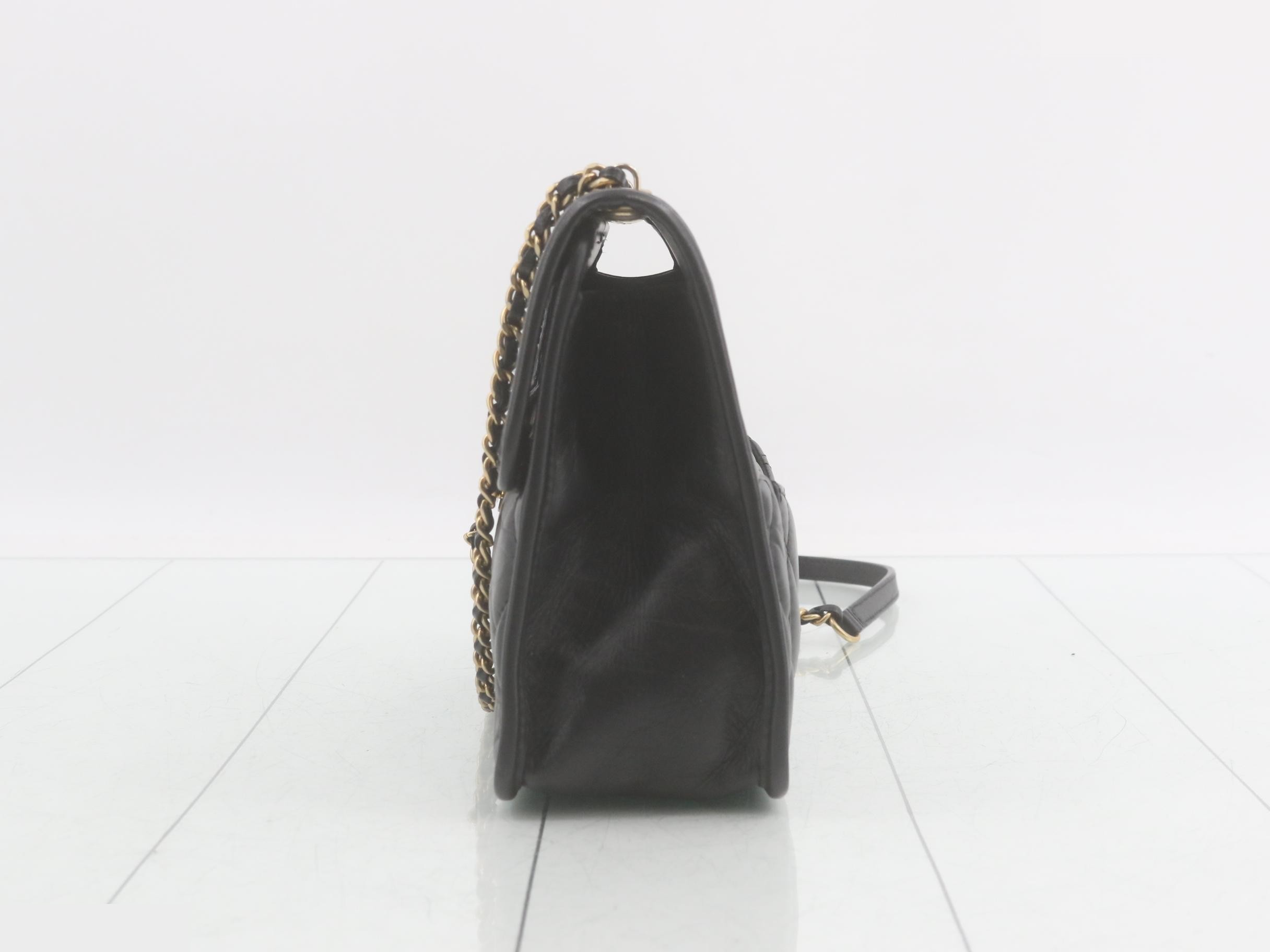 2-way lambskin shoulder bag — view 3