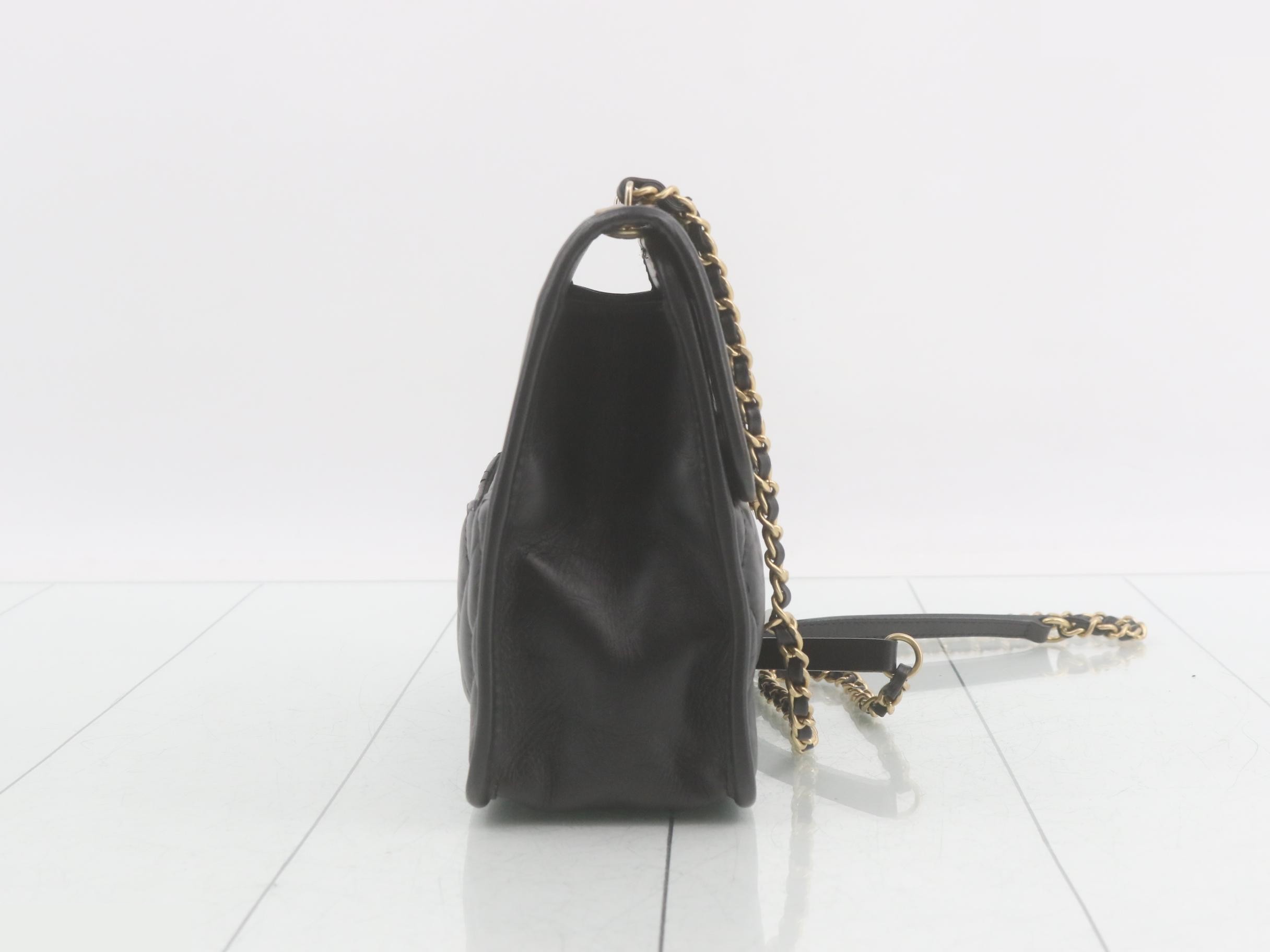 2-way lambskin shoulder bag — view 4