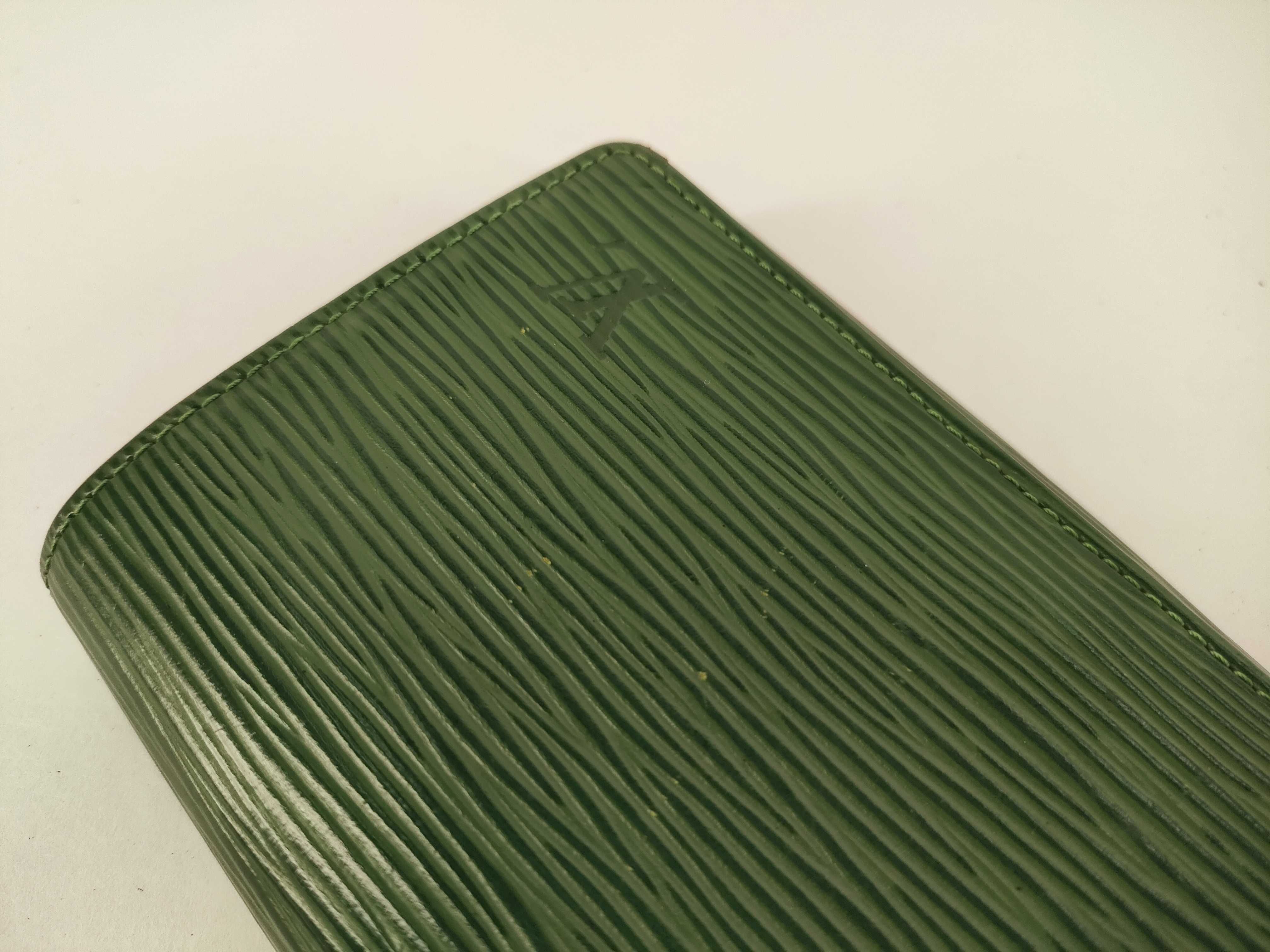 Epi Leather Green Wallet — view 14