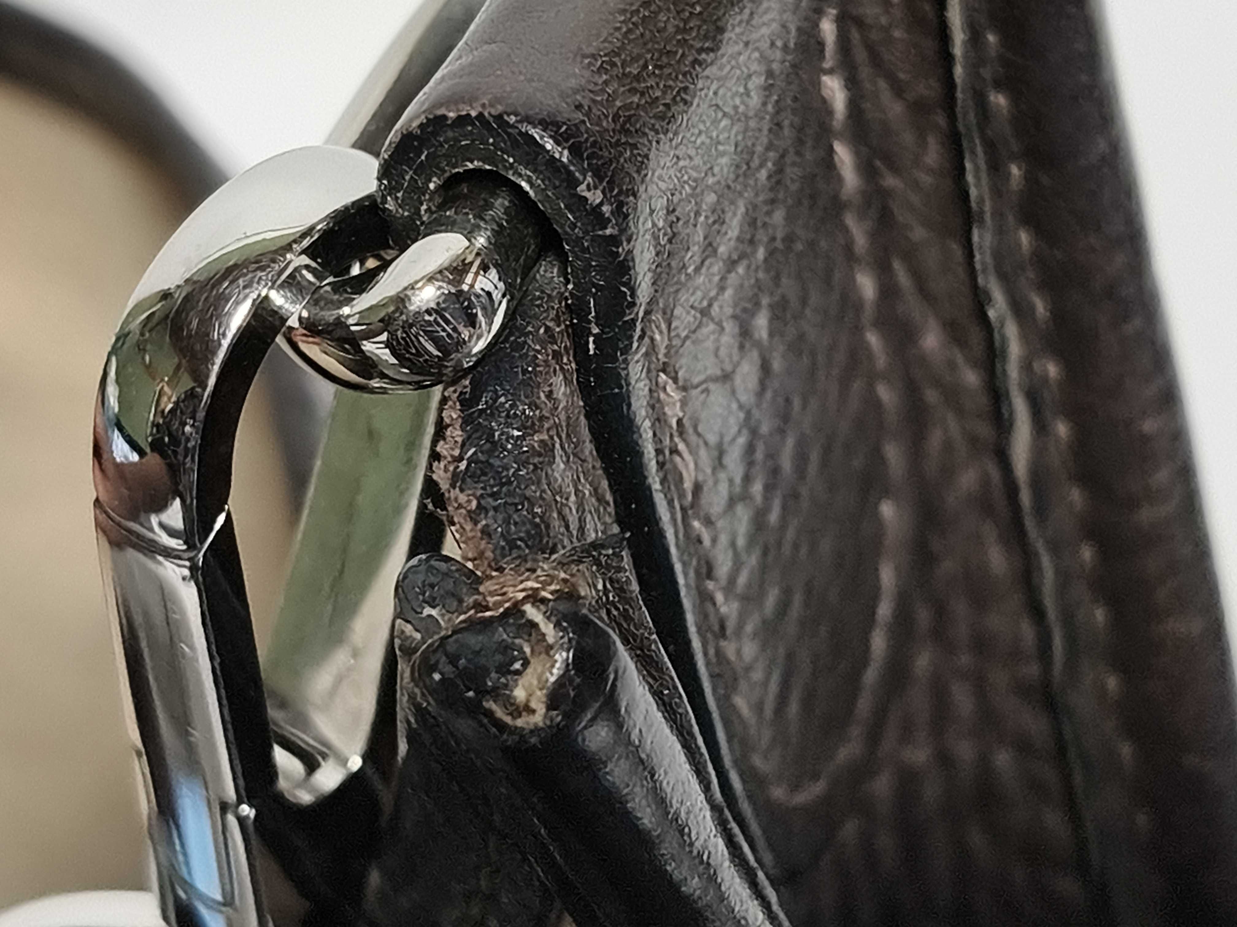 Evelyne Hermes Evelyne II 33 GM Toile H x Taurillon Clemence Brown Silver Hardware I: 2005 Shoulder Bag — view 11