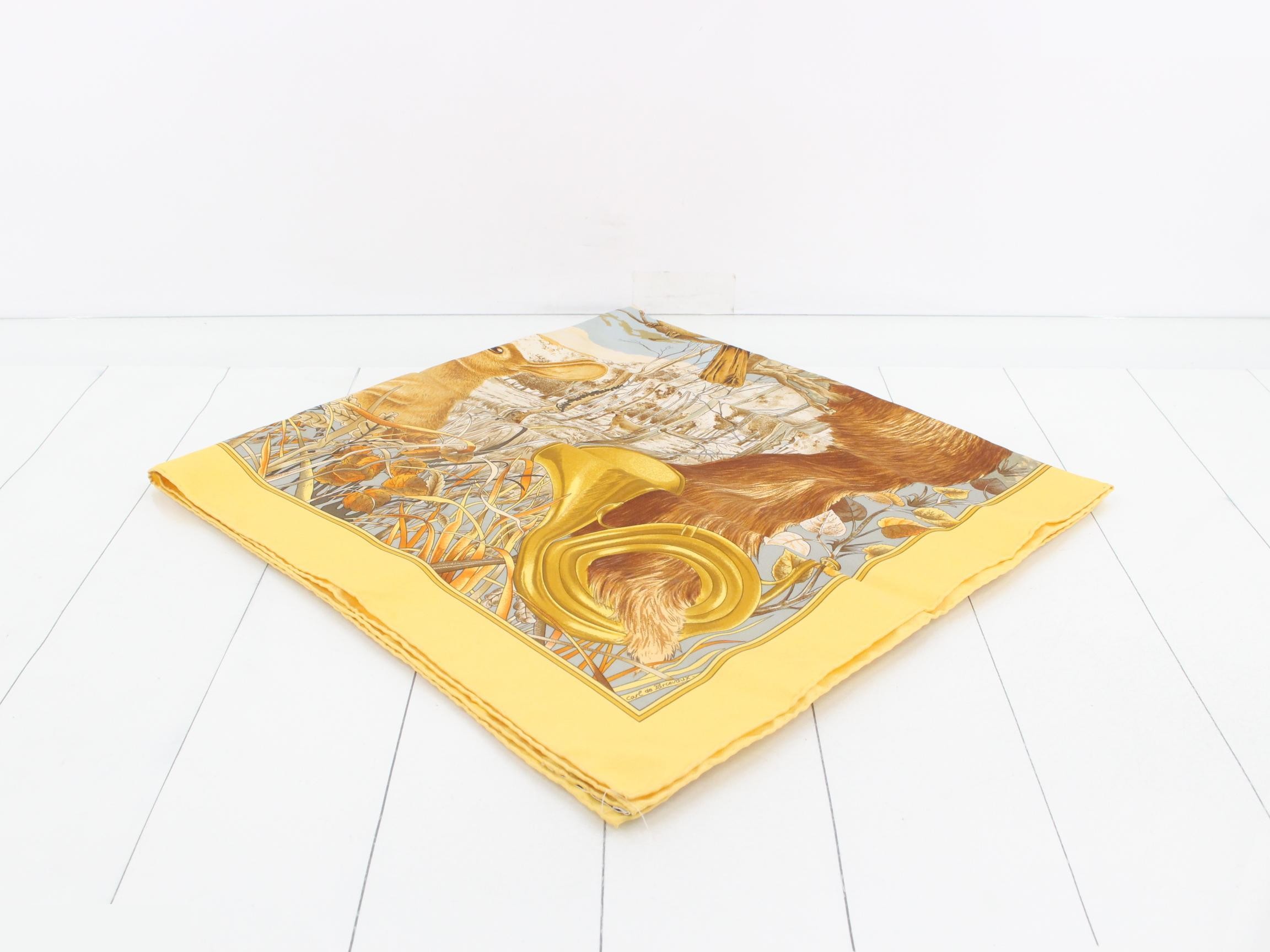 Carré 90 Forest Hunting Silk Scarf — view 2