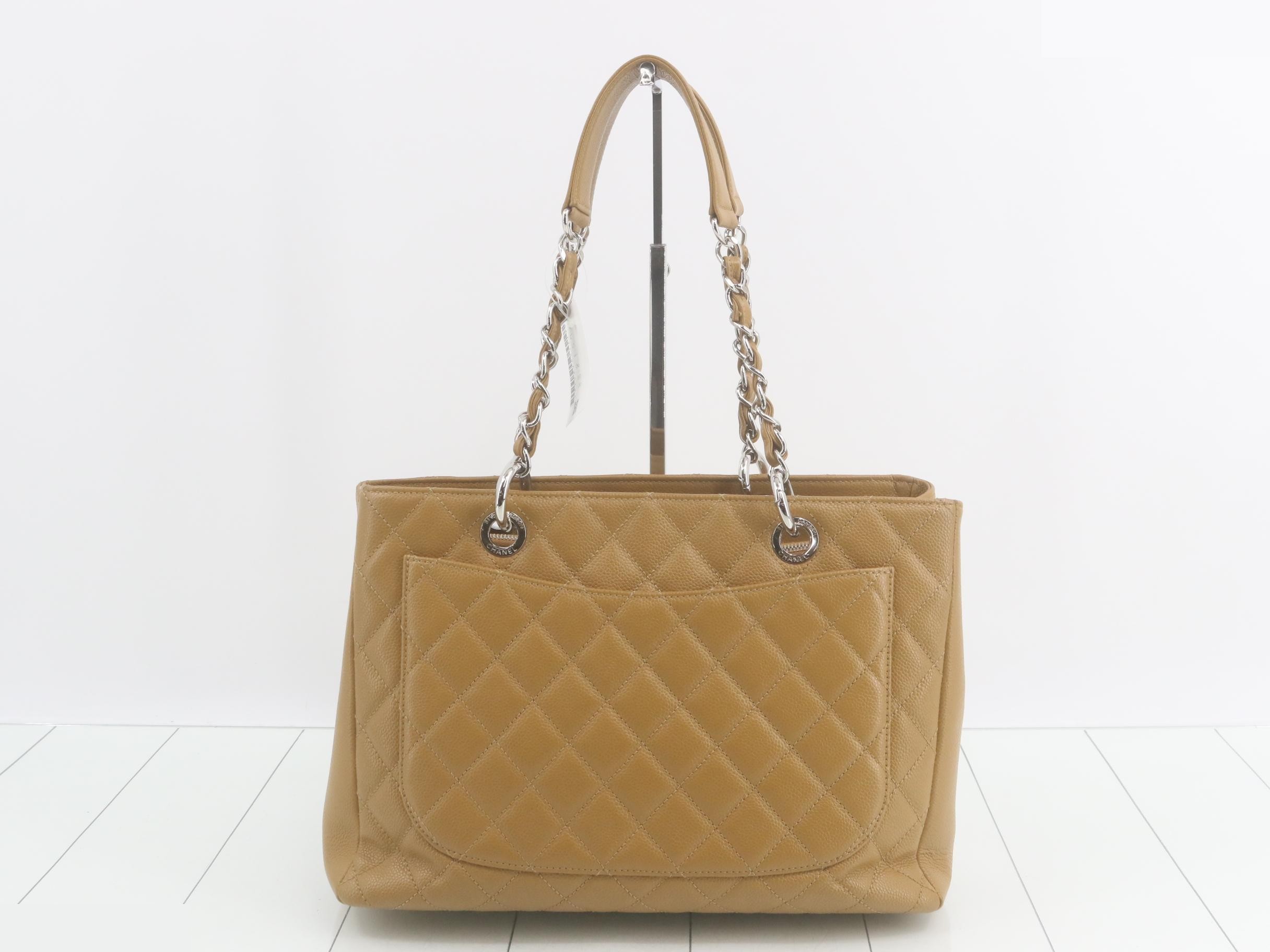 Caviar Skin Large Coco Shoulder Bag — view 2