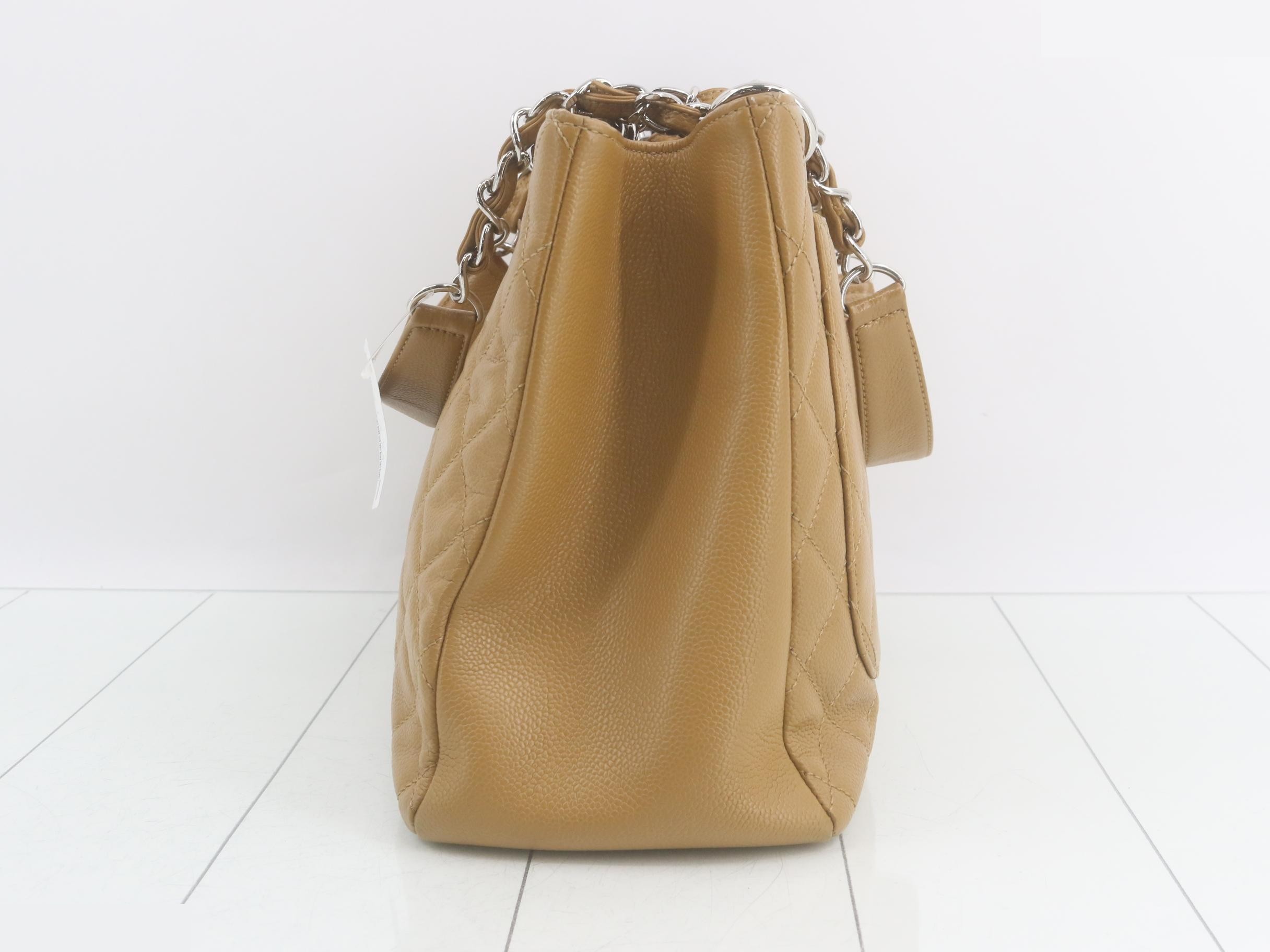 Caviar Skin Large Coco Shoulder Bag — view 3