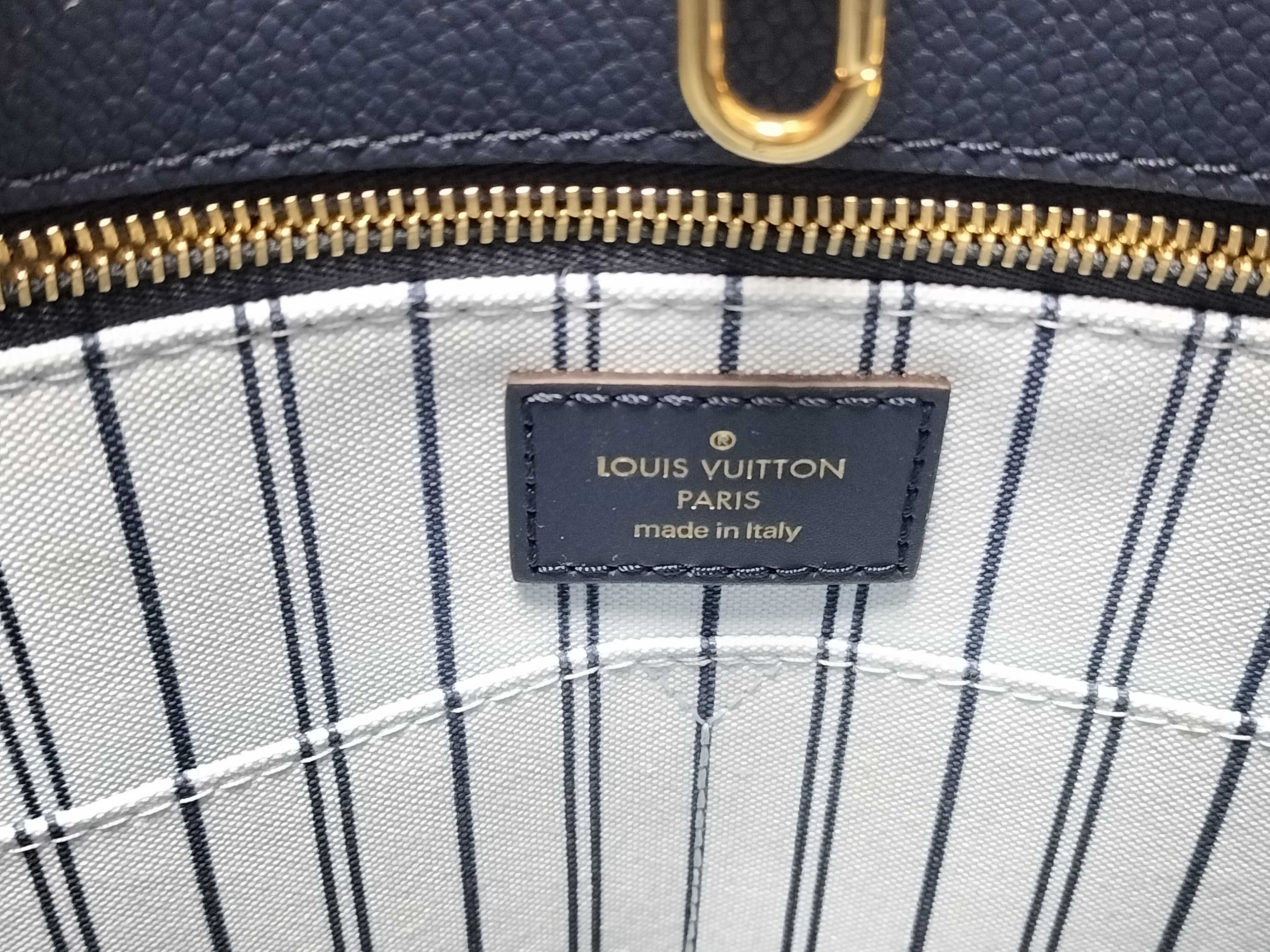 LV Monogram OnTheGo Raffia-like Textile M57723 FOID Confirmed Handbag — view 9