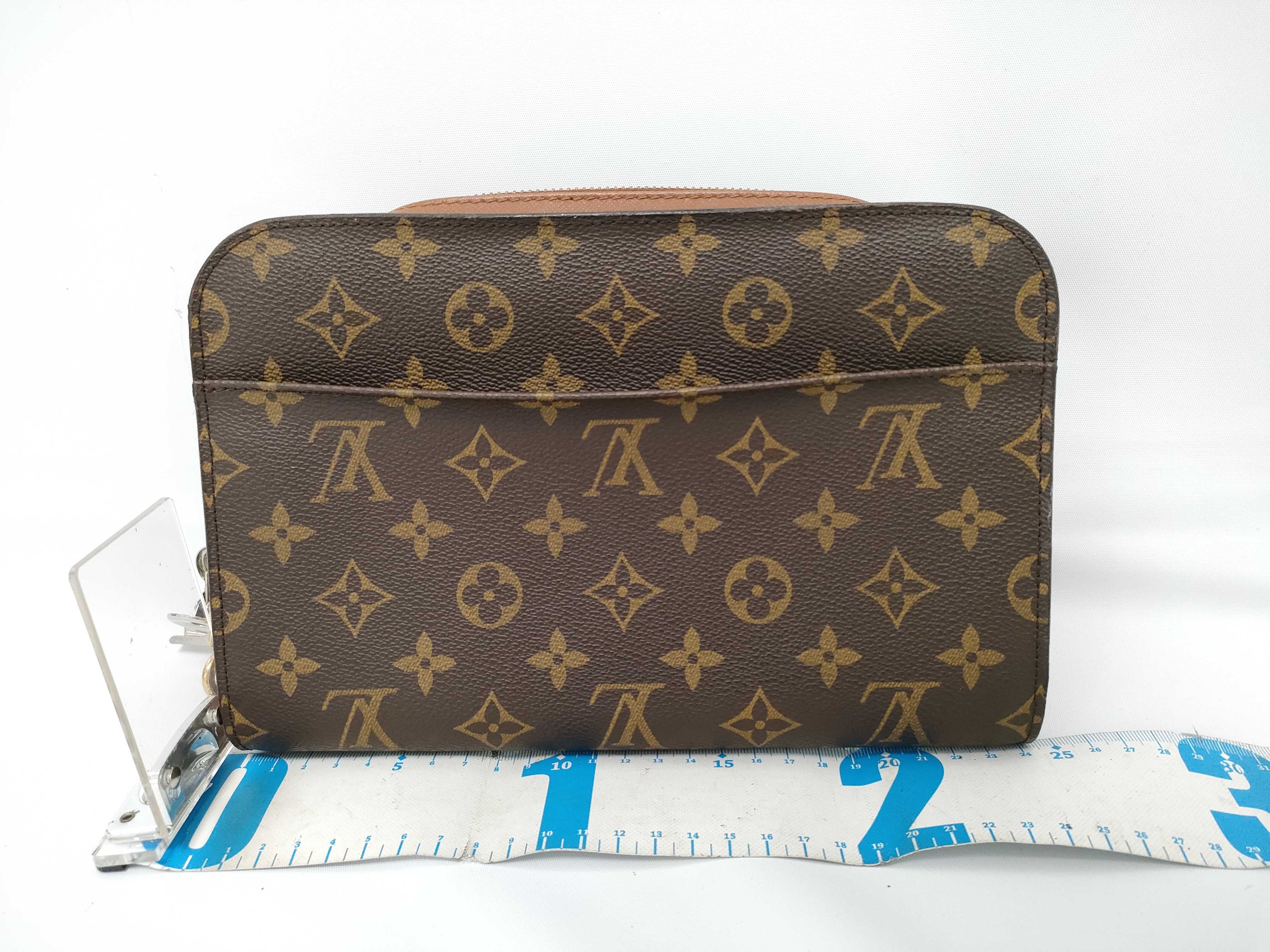 Monogram Louis Vuitton Monogram Orsay M51790 AR1916 Brown Handbag — view 2