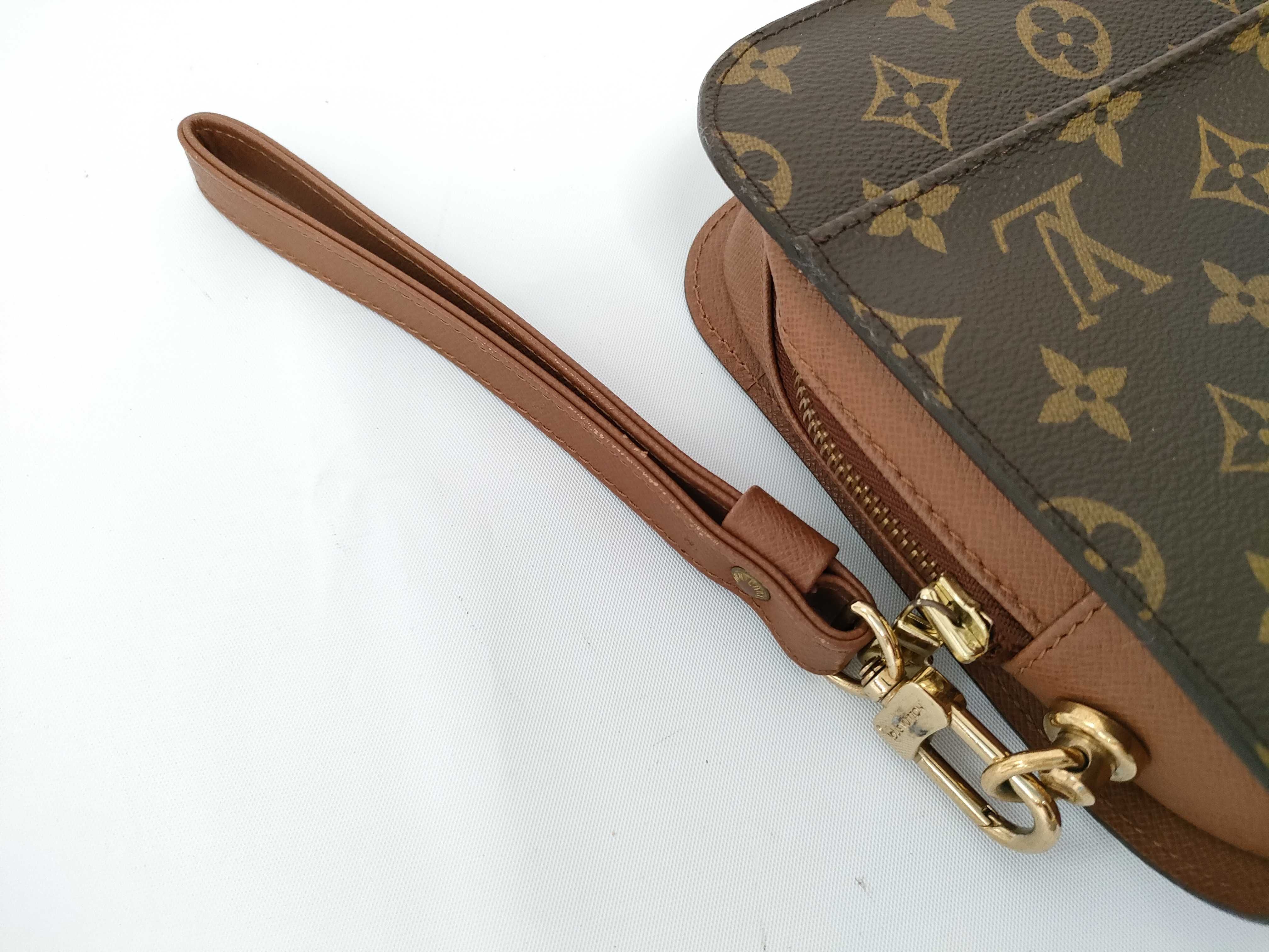 Monogram Louis Vuitton Monogram Orsay M51790 AR1916 Brown Handbag — view 5