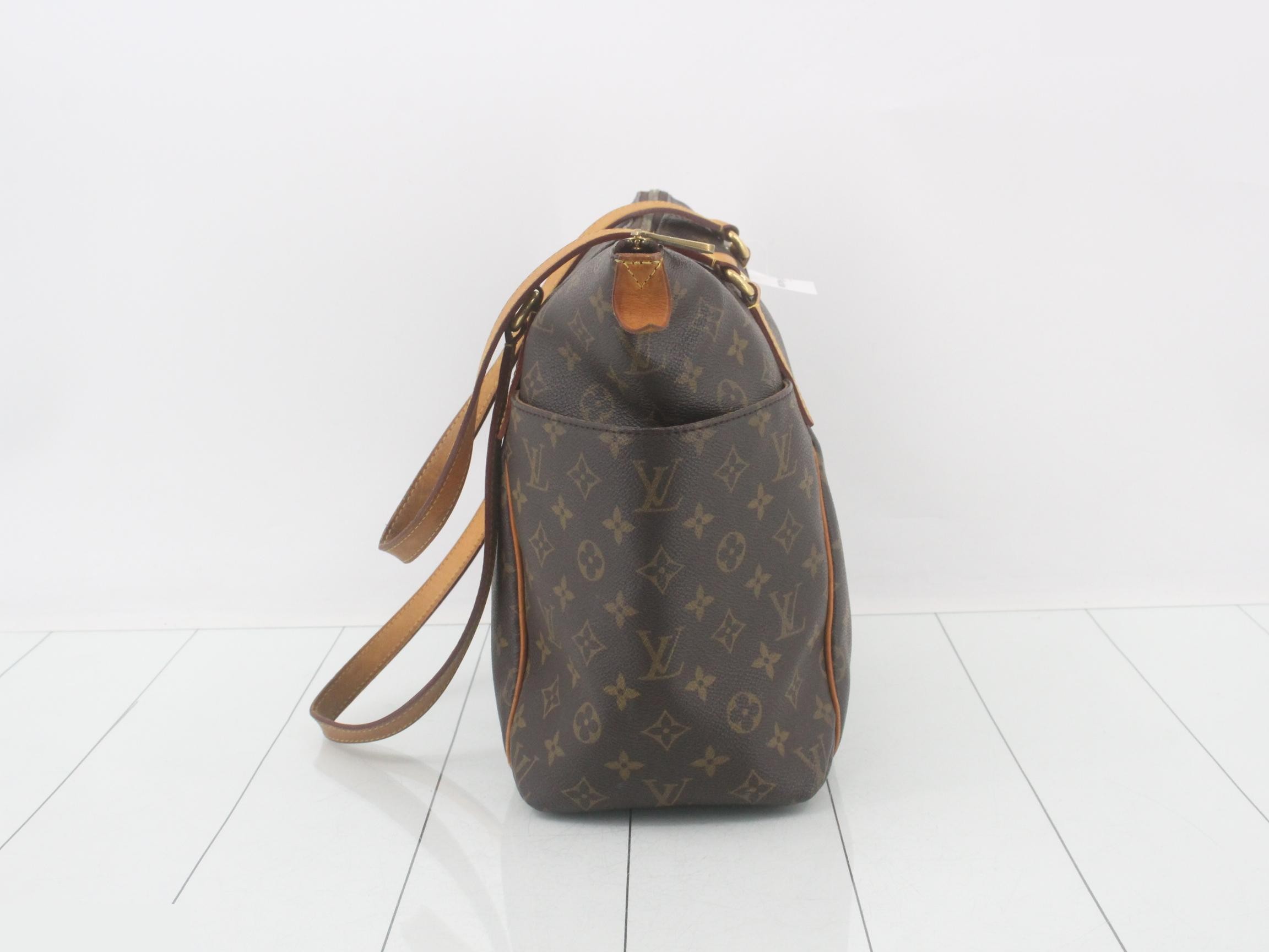 Totally Monogram Brown Tote Bag — view 4