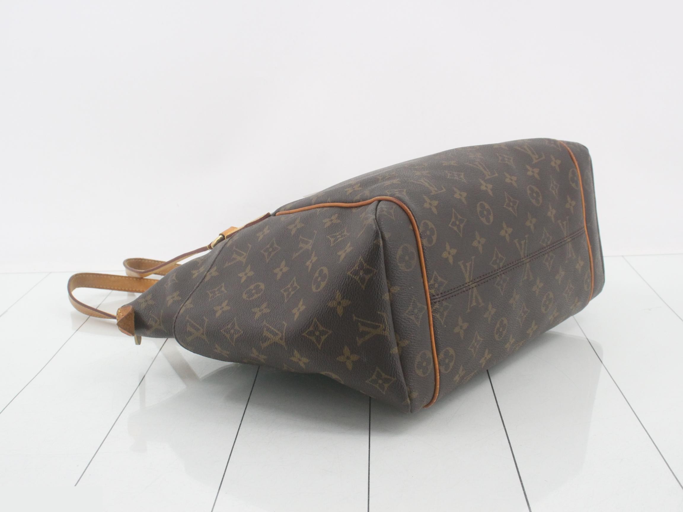 Totally Monogram Brown Tote Bag — view 5