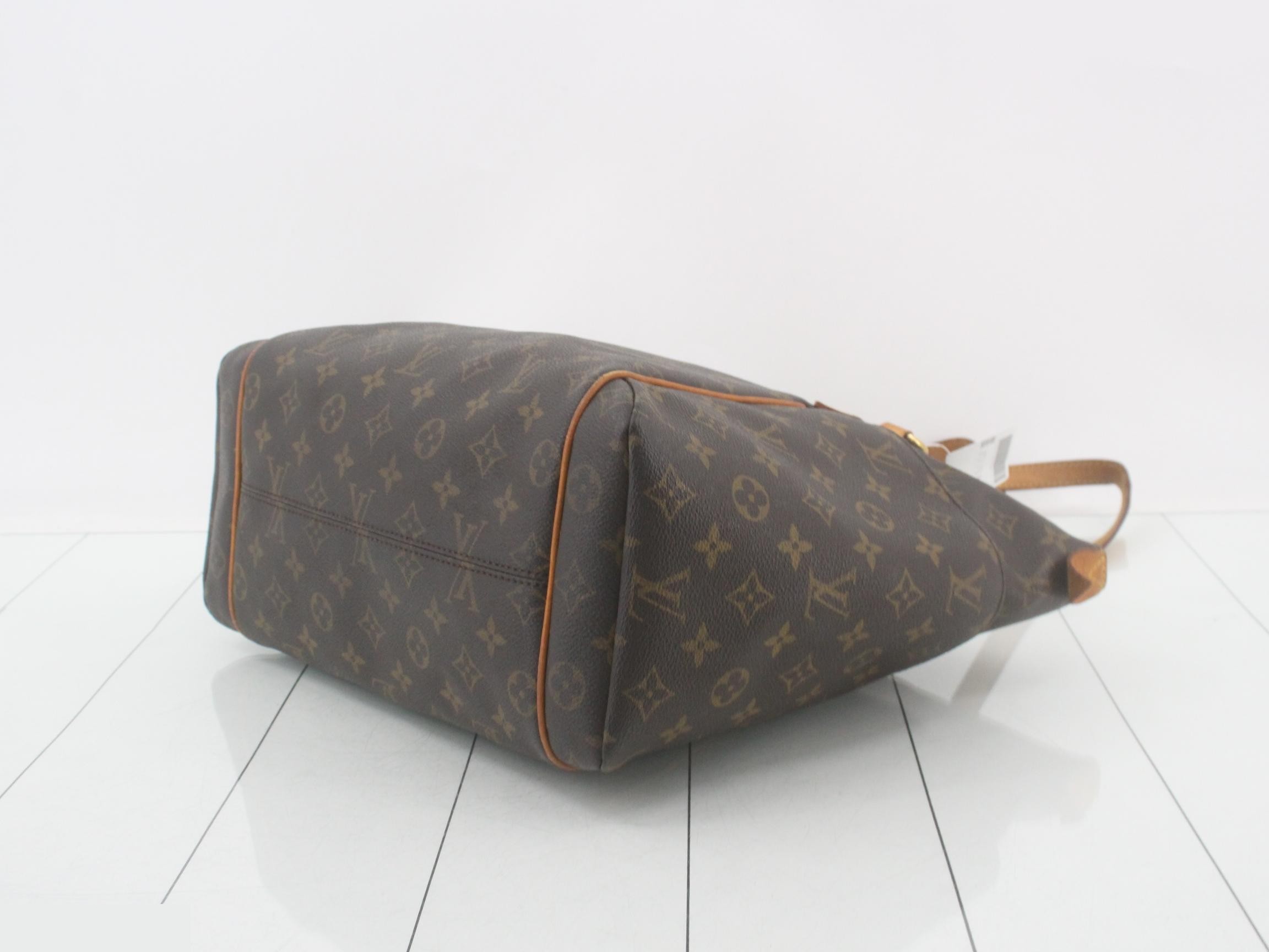 Totally Monogram Brown Tote Bag — view 6