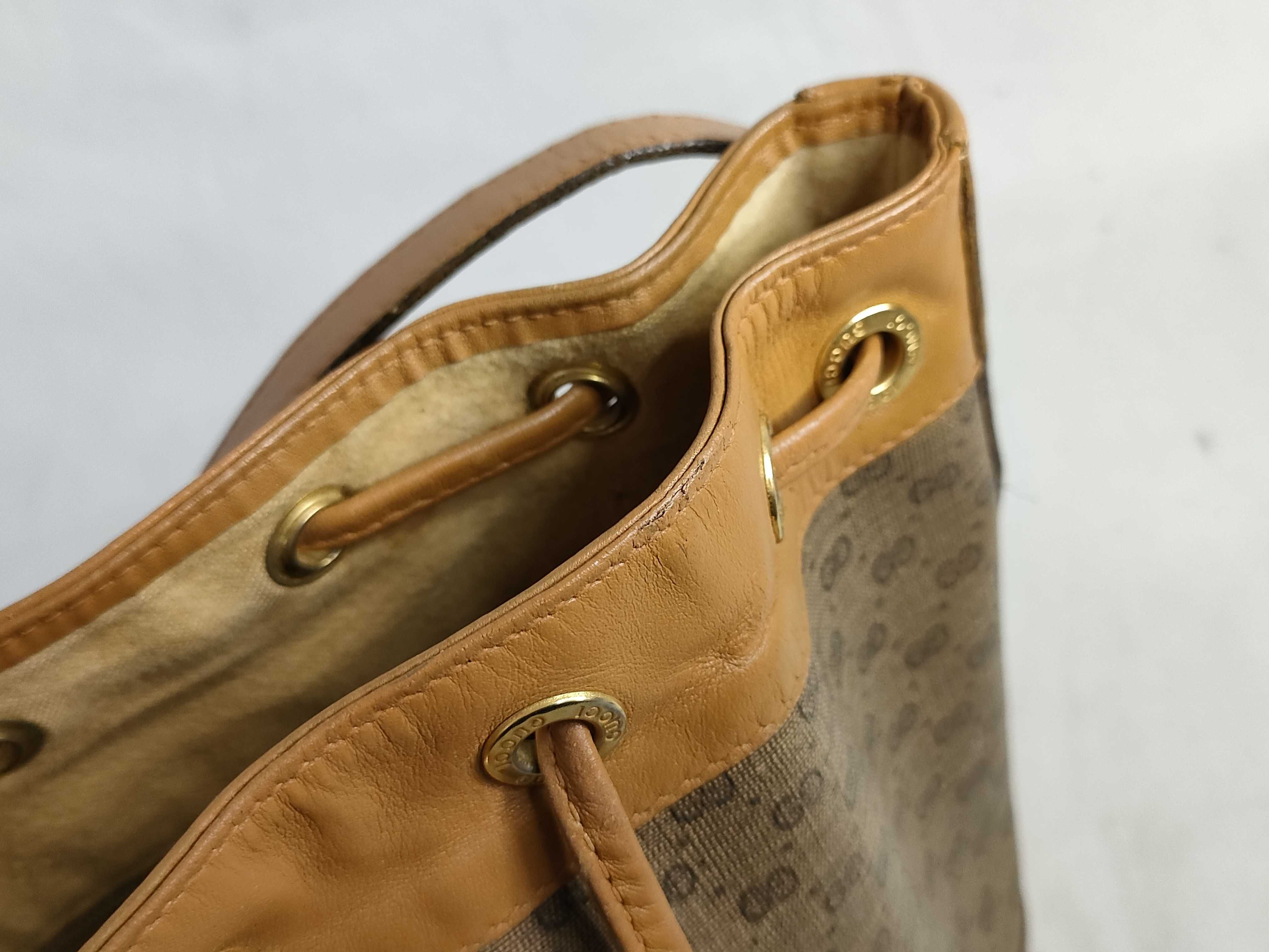 GG 007 14 0071 Micro GG Shoulder Bag PVC Leather Brown Shoulder Bag — view 12