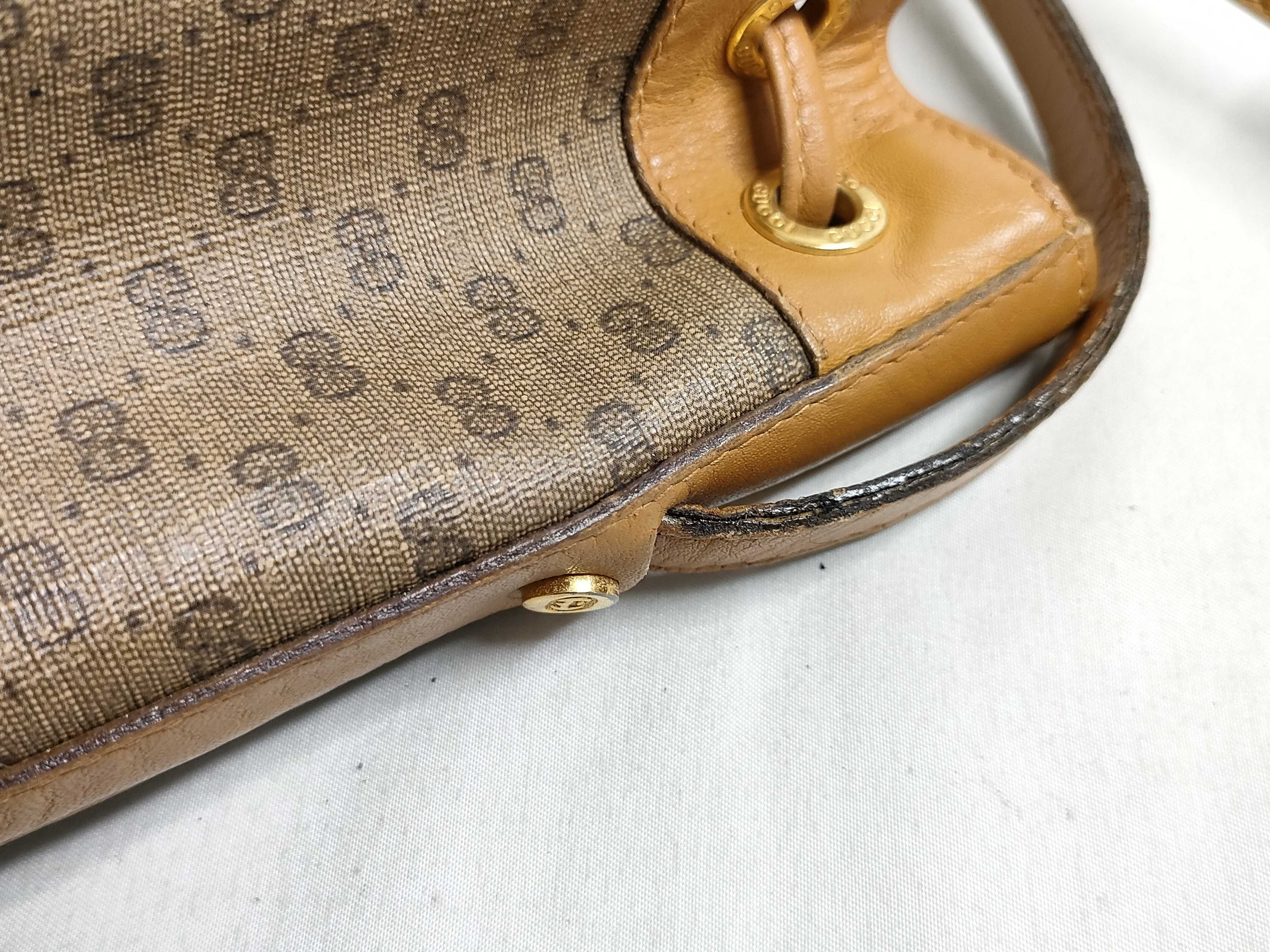GG 007 14 0071 Micro GG Shoulder Bag PVC Leather Brown Shoulder Bag — view 5