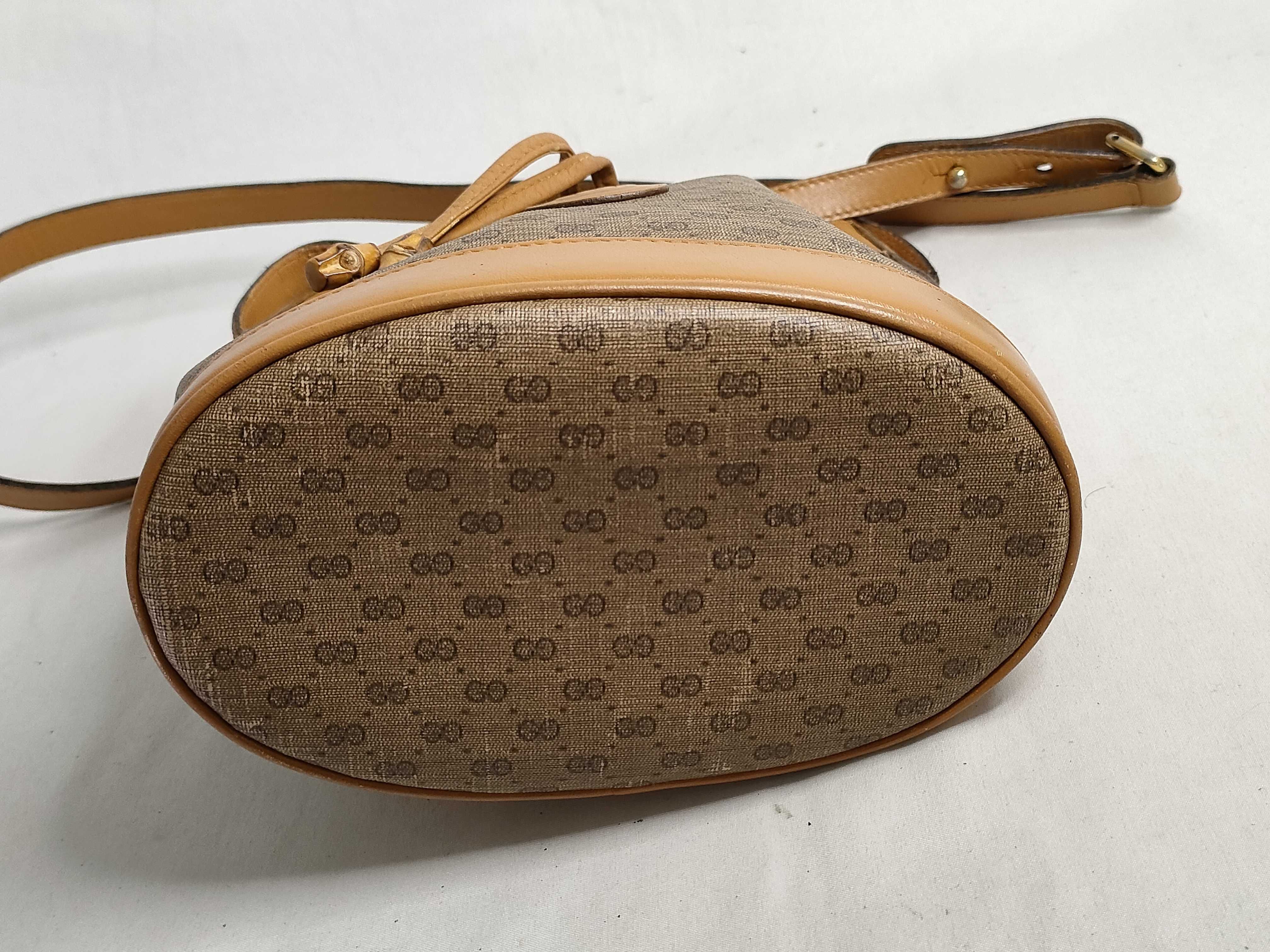 GG 007 14 0071 Micro GG Shoulder Bag PVC Leather Brown Shoulder Bag — view 7