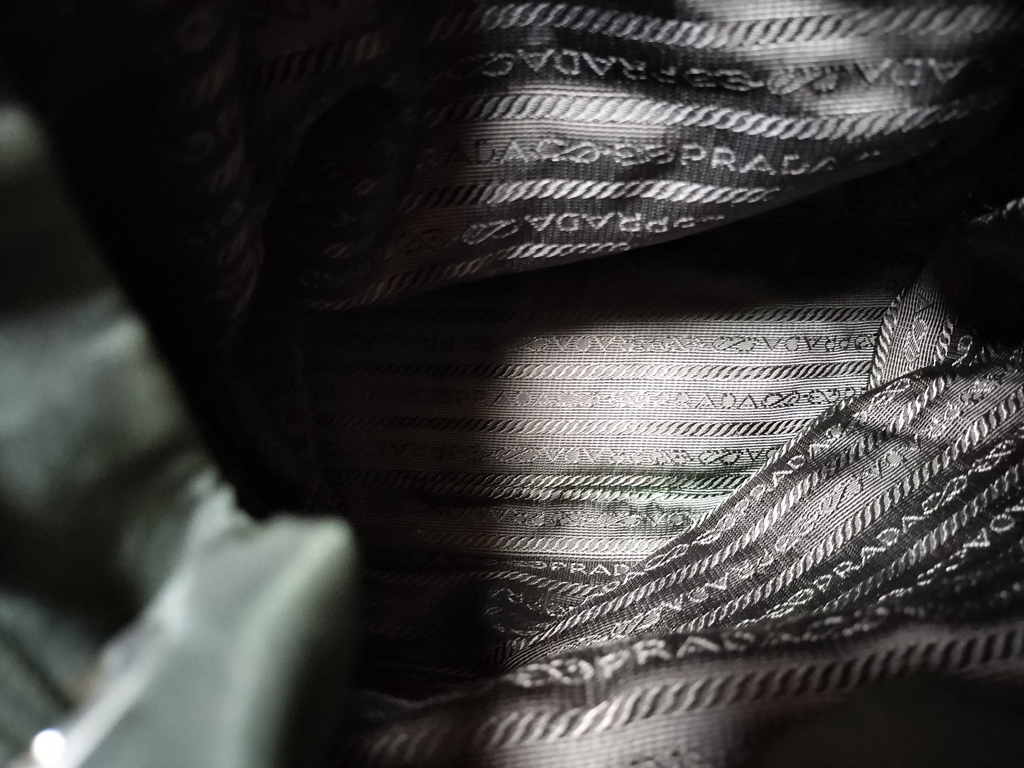 Nylon Backpack, Khaki — view 11