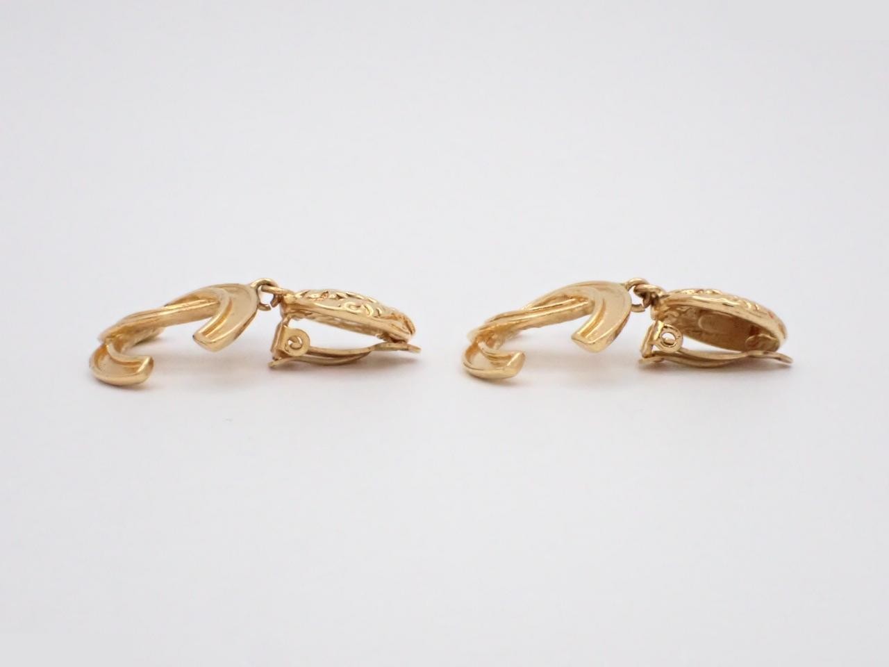 Coco Mark Gold Earrings 95A — view 3
