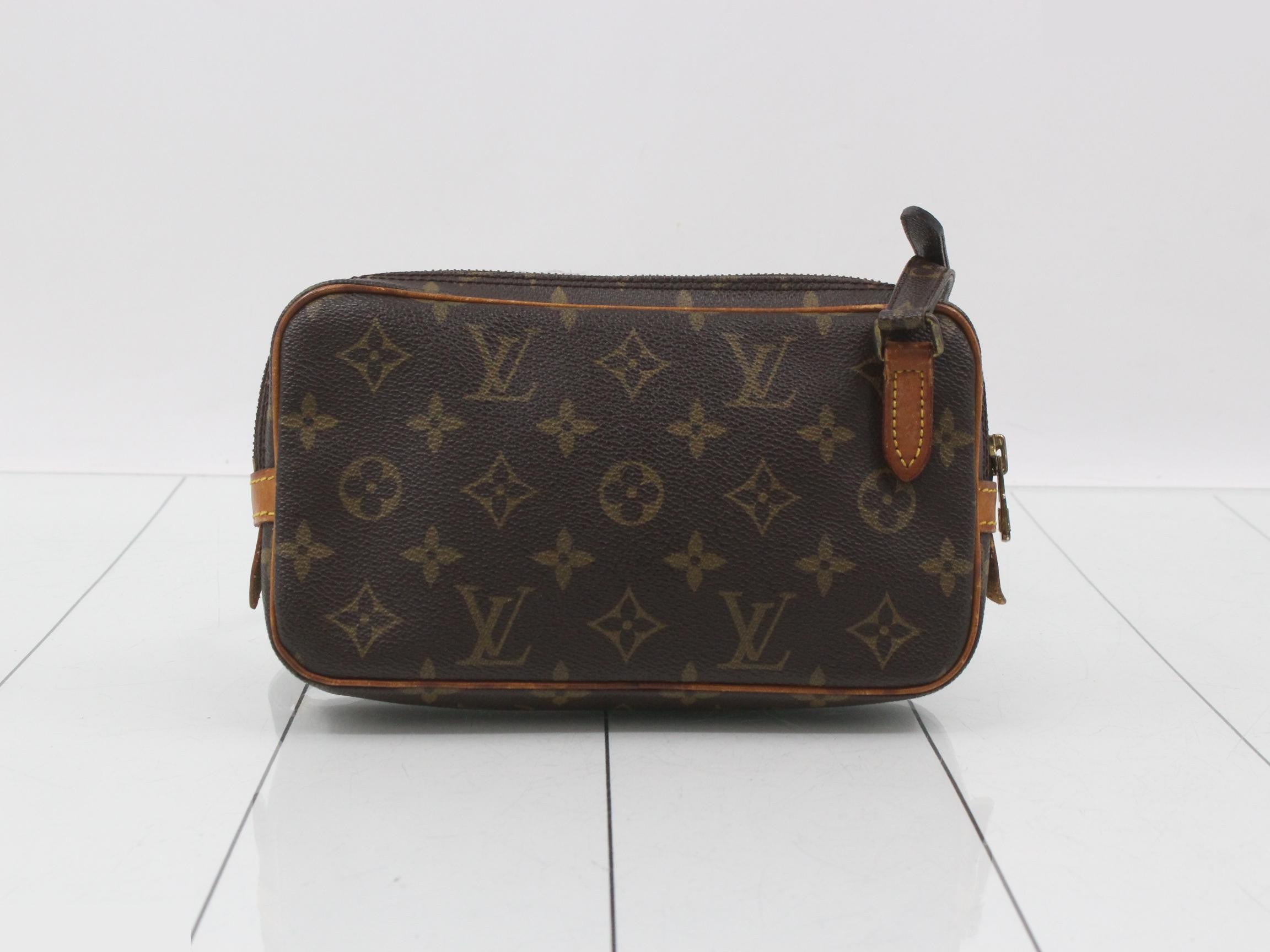 M51828 Marly Bandoulière Shoulder Bag, Monogram, Brown — view 2