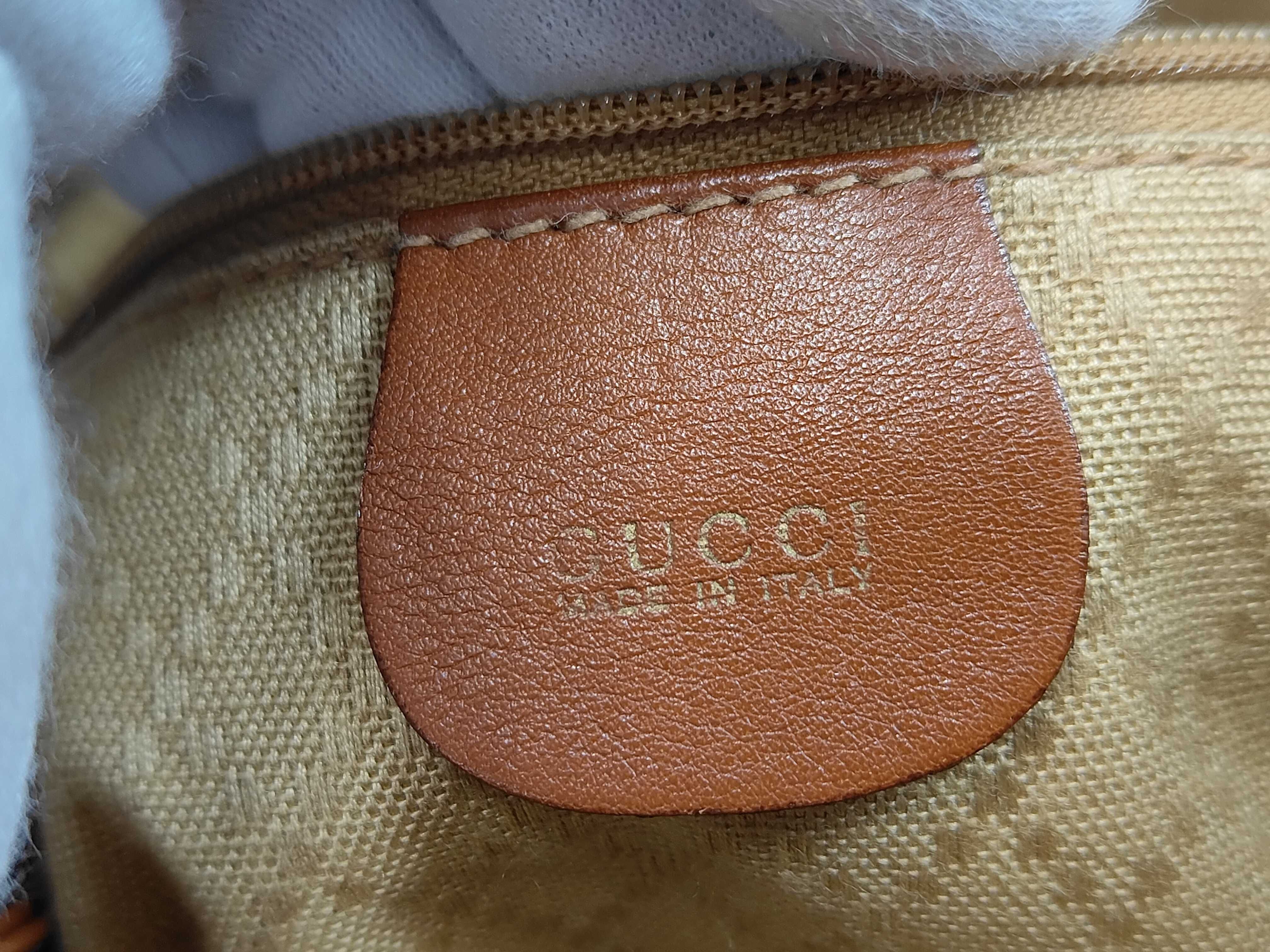 Bamboo Leather Backpack, Brown — view 10