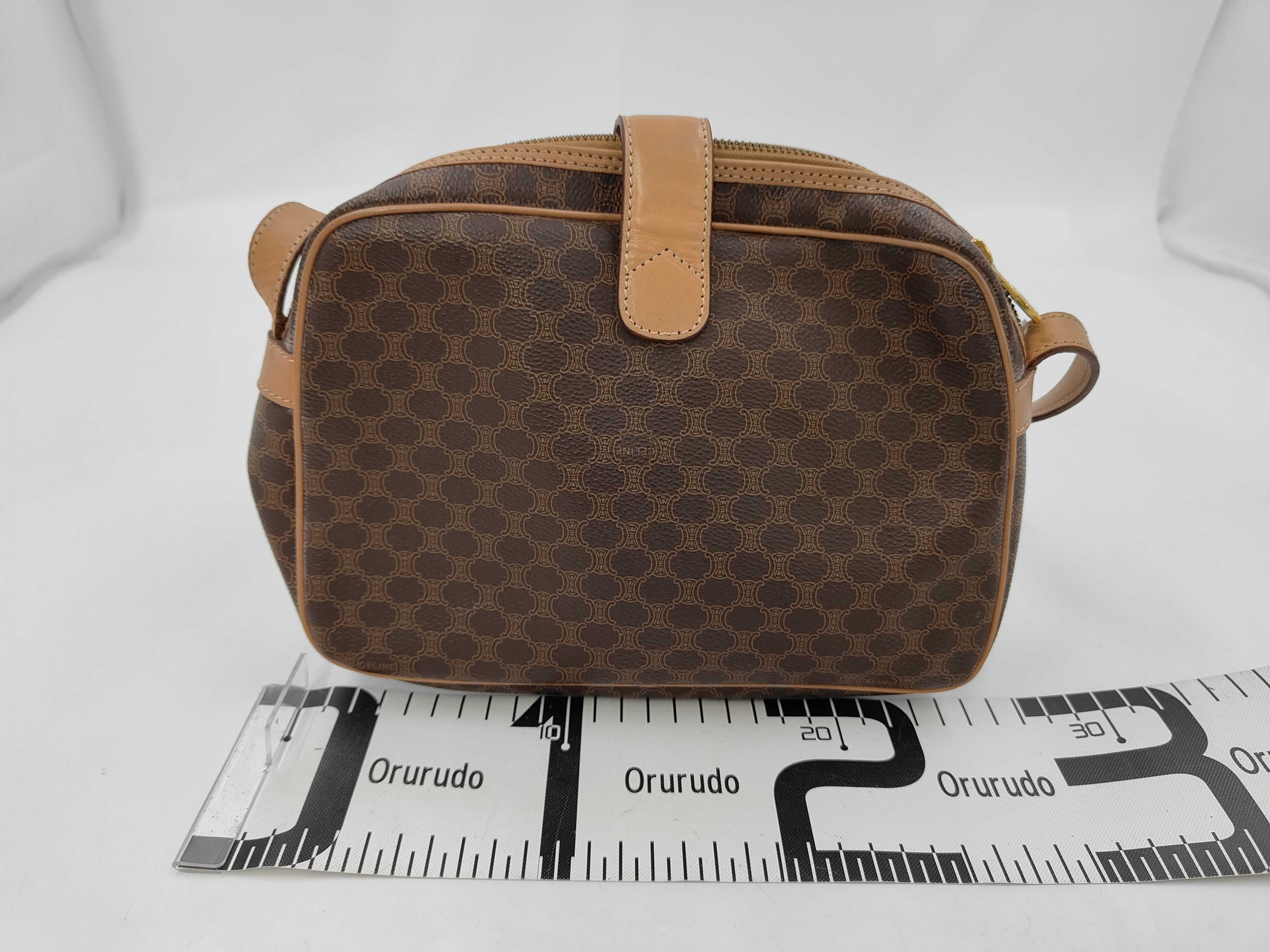 Macadam Shoulder Bag with Logo, PVC Shoulder Bag — view 2