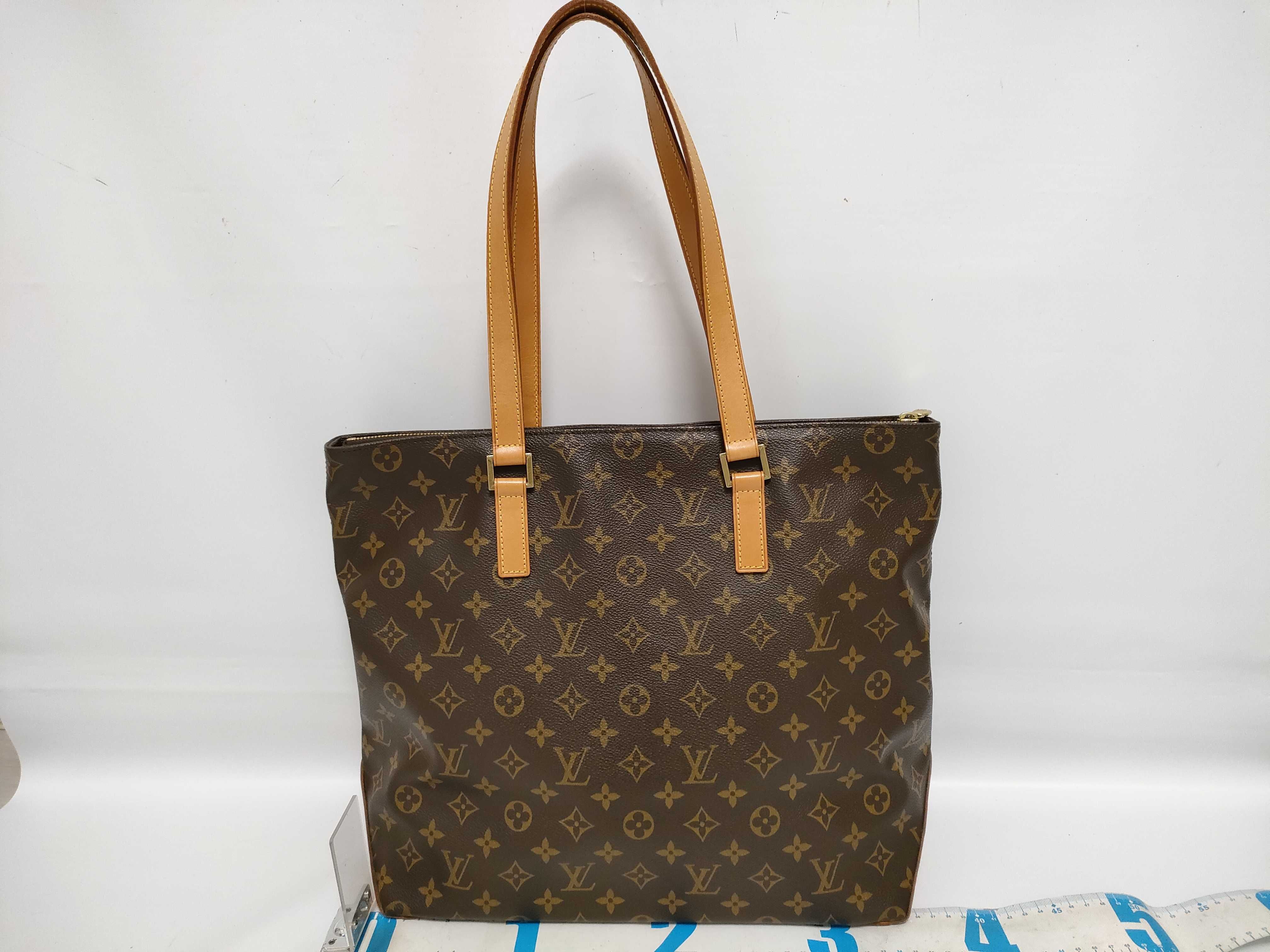 Monogram Cabas Mezzo M51151 TH0060 Brown Shoulder Bag — view 2