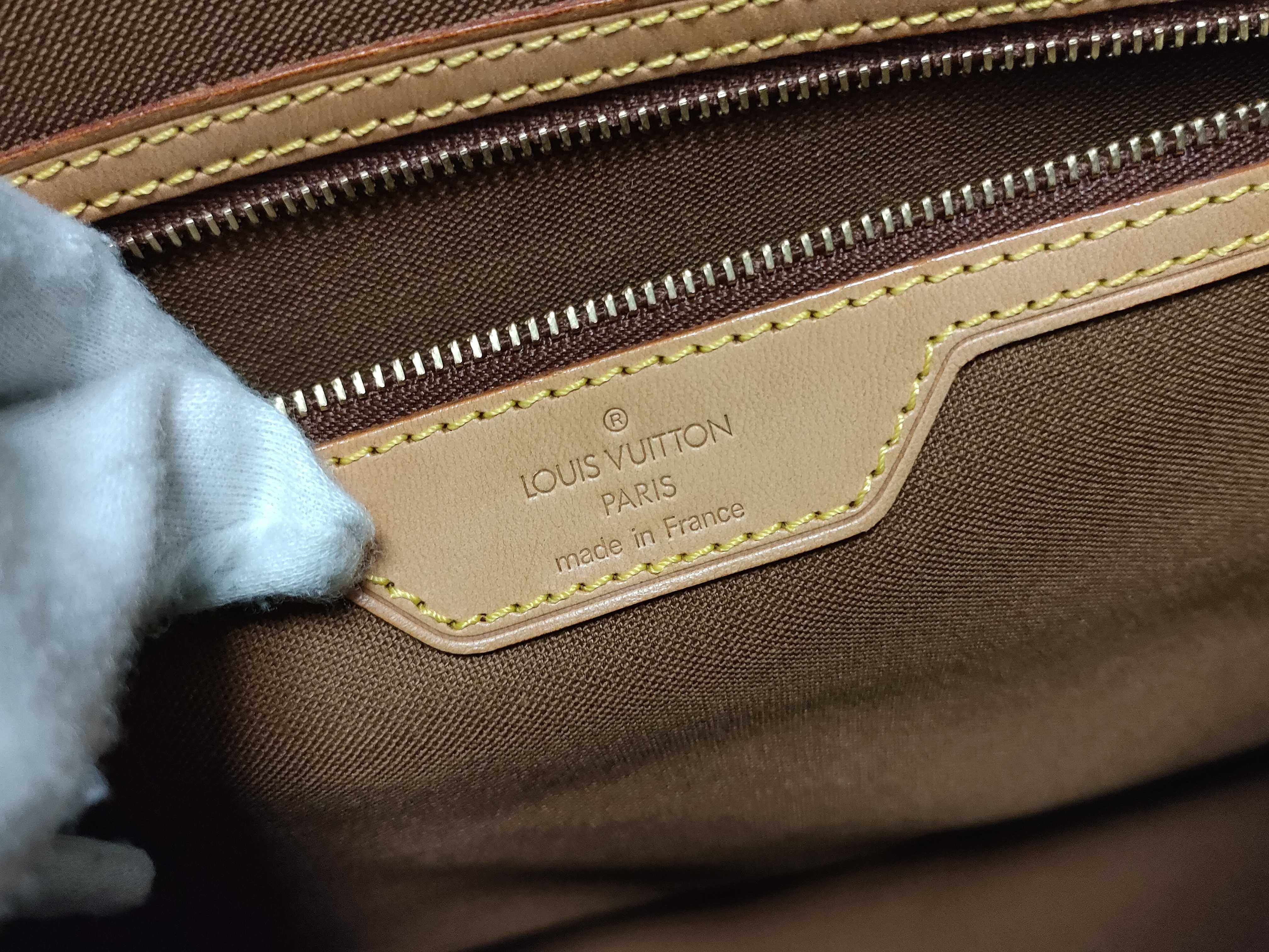 Monogram Cabas Mezzo M51151 TH0060 Brown Shoulder Bag — view 10