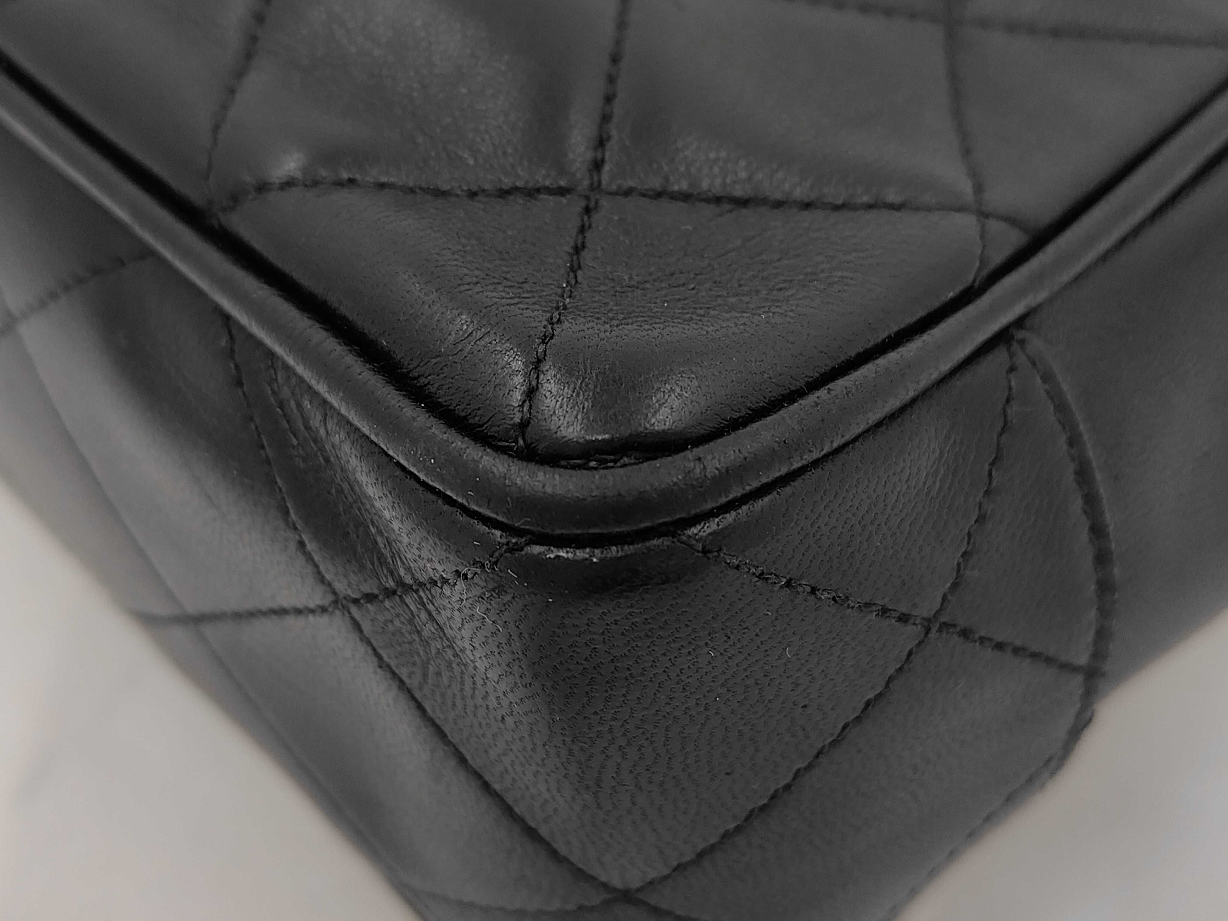 Chain Shoulder Bag, Matelassé Lambskin — view 8