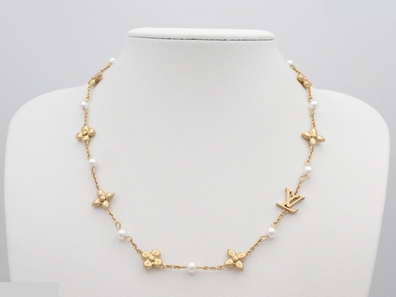 M01610 Louisa Necklace, GP, Chain approx. 44cm — view 3