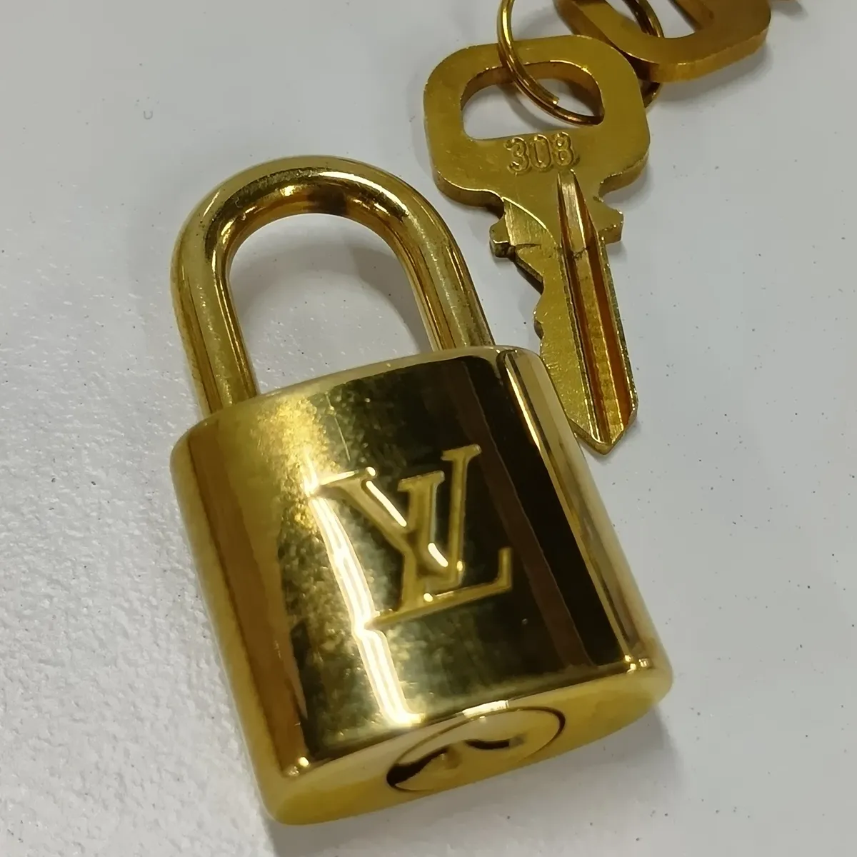 Damier Azur Speedy 25 N41534 SP3087 White (Cadena lock is difficult to open) — view 15