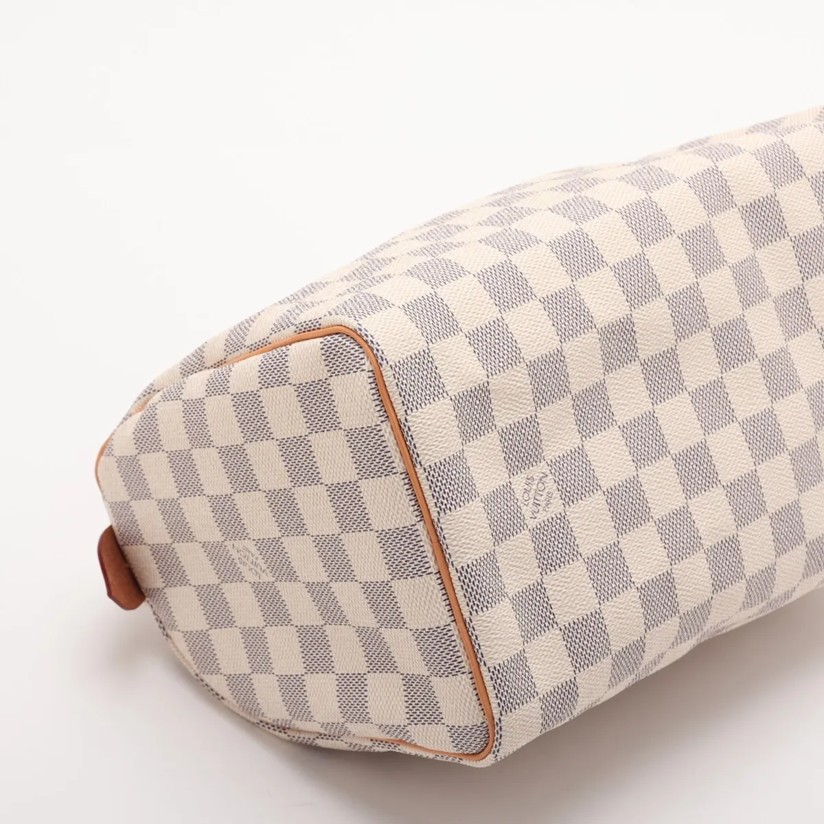 Damier Azur Speedy 25 N41534 SP3087 White (Cadena lock is difficult to open) — view 4