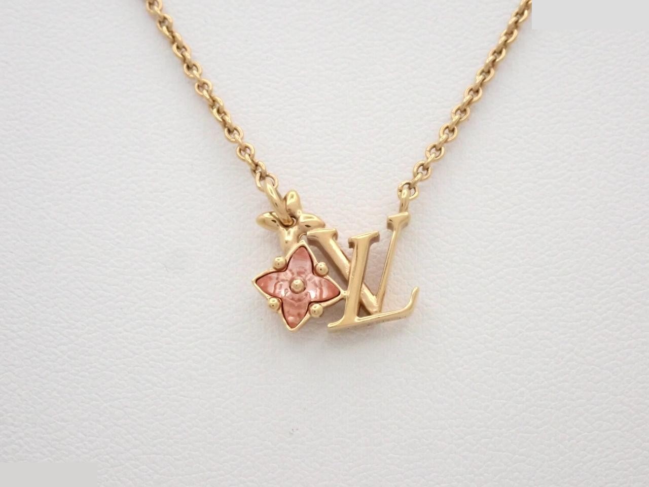 LV Necklace Collier Lulugram M00783 LE2284
