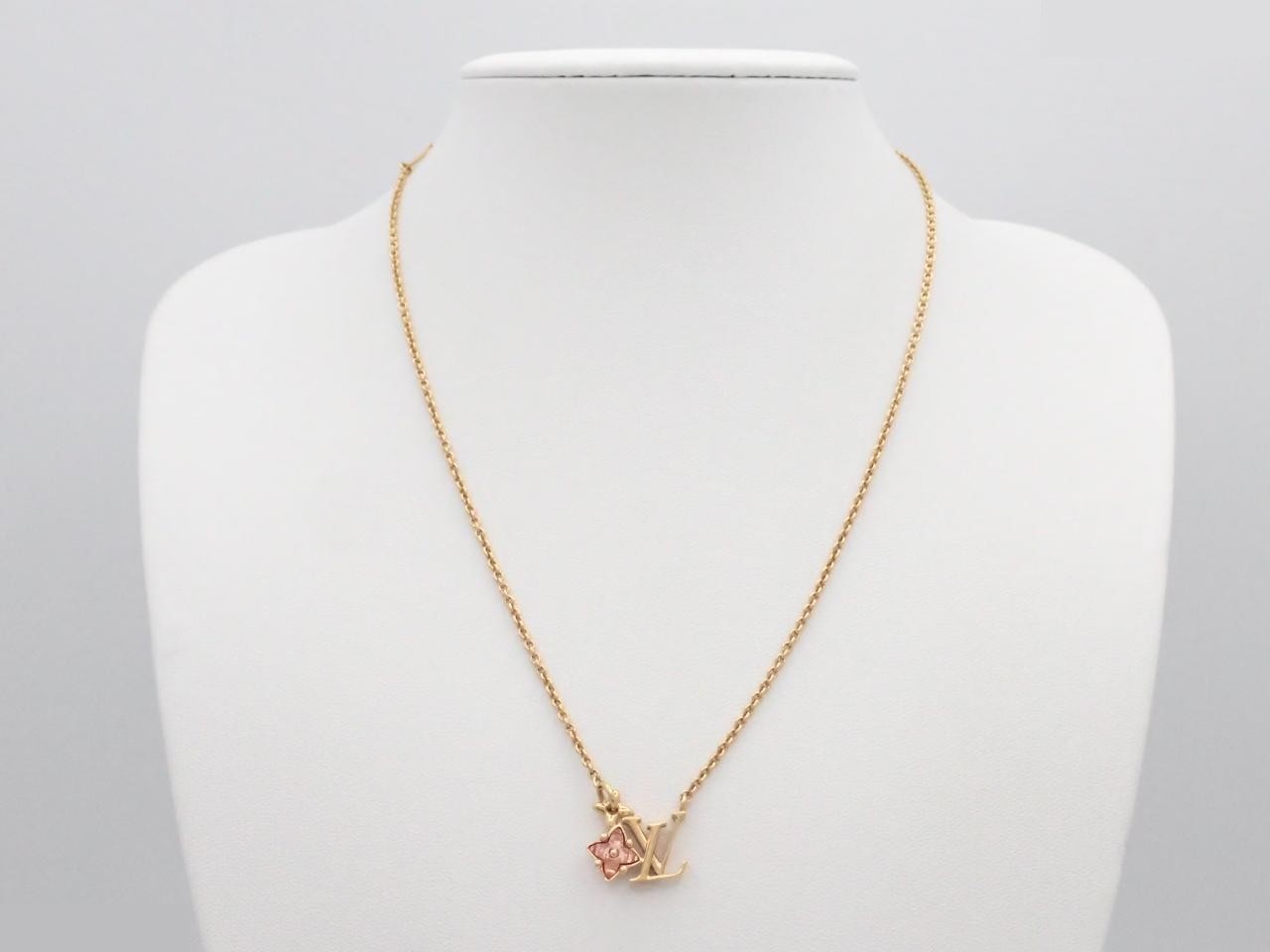 LV Necklace Collier Lulugram M00783 LE2284 — view 3