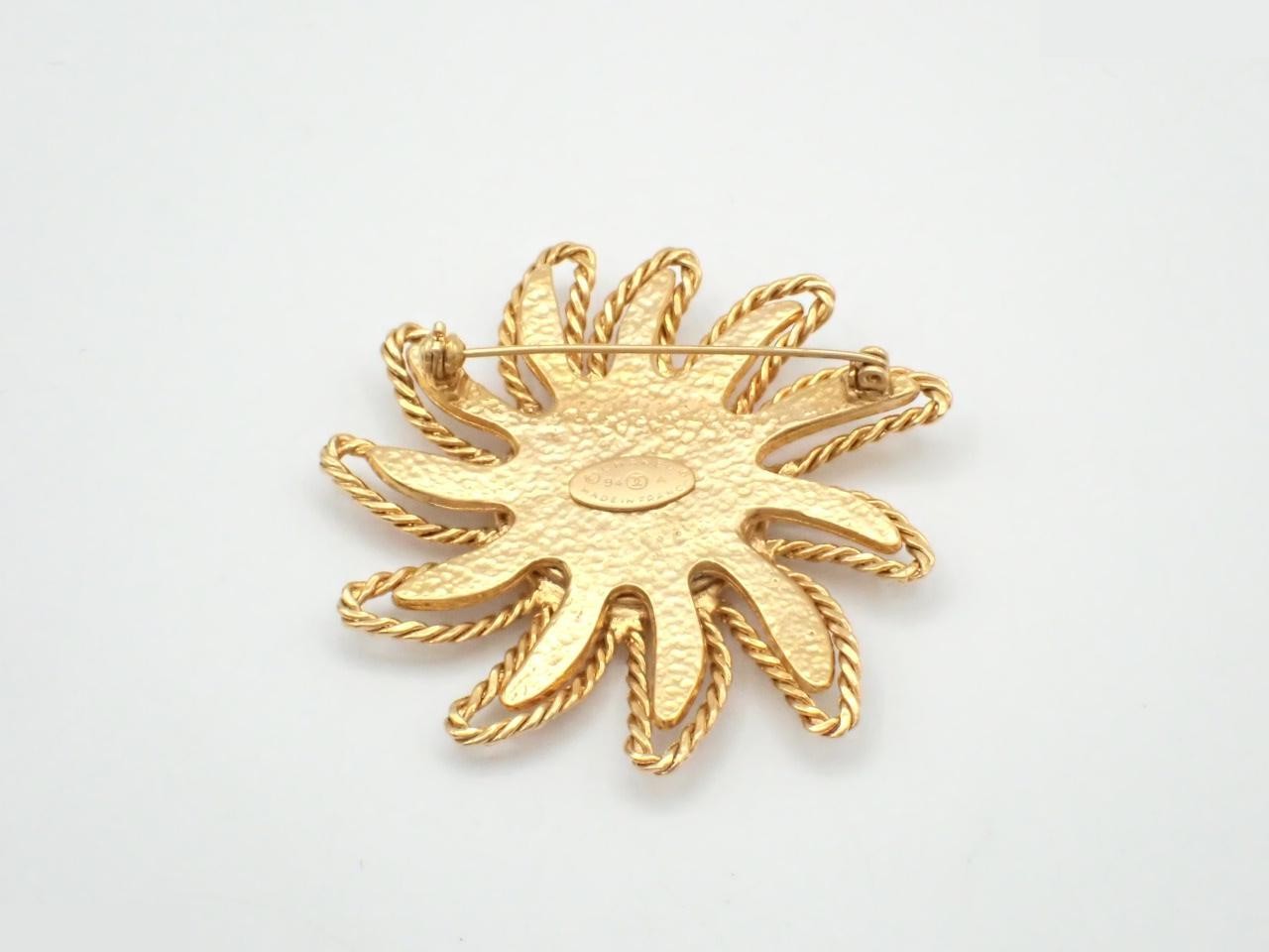 Coco Mark Sunflower Brooch 94A — view 2