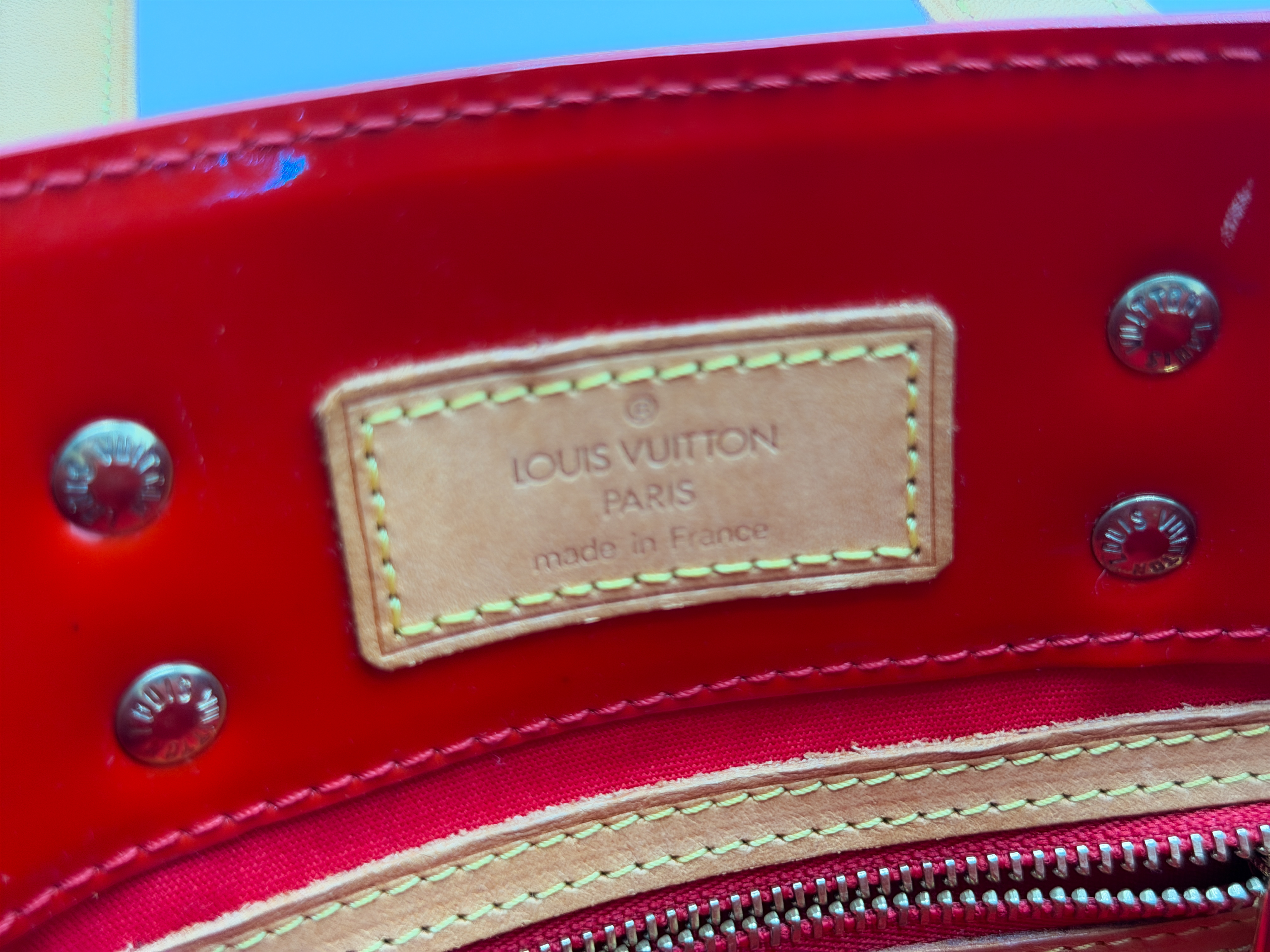 Vernis M91088 Lead PM Rouge MI1012 Handbag — view 10