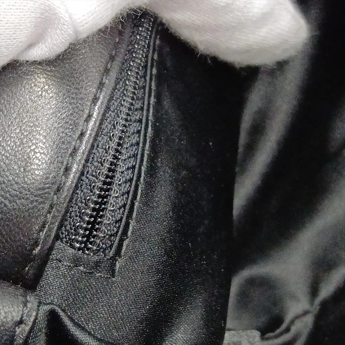 Chocolate Bar Sequin Single Flap Double Chain Bag, Black x Silver, Silver Hardware, Item Number 28299793 (Serial Number 28) — view 12