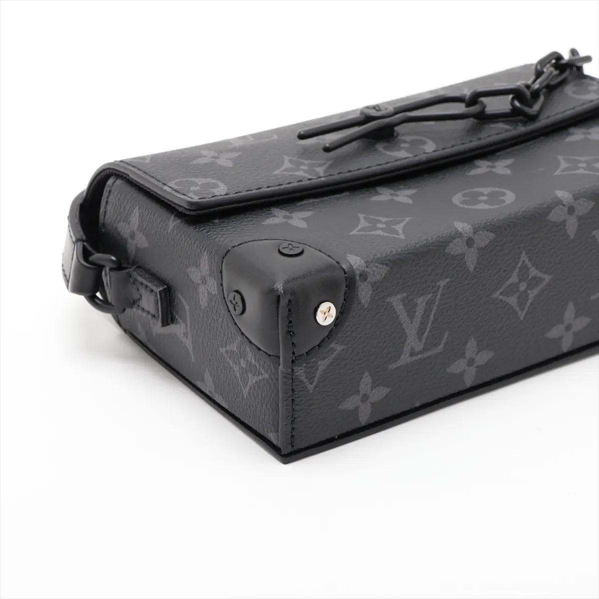 Monogram Eclipse Steamer Wearable Wallet M81783 Black (RFID detected) — view 4