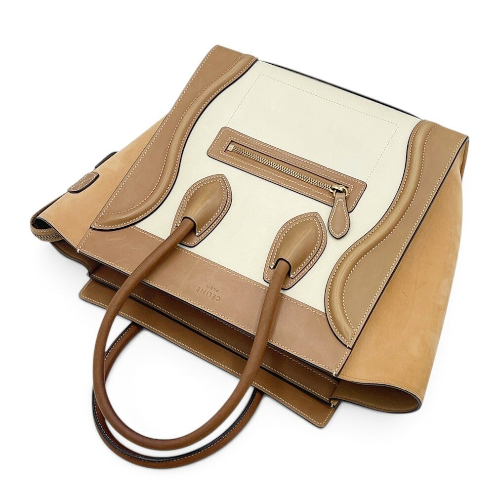 Luggage Micro CELINE Micro Shopper Handbag — view 2