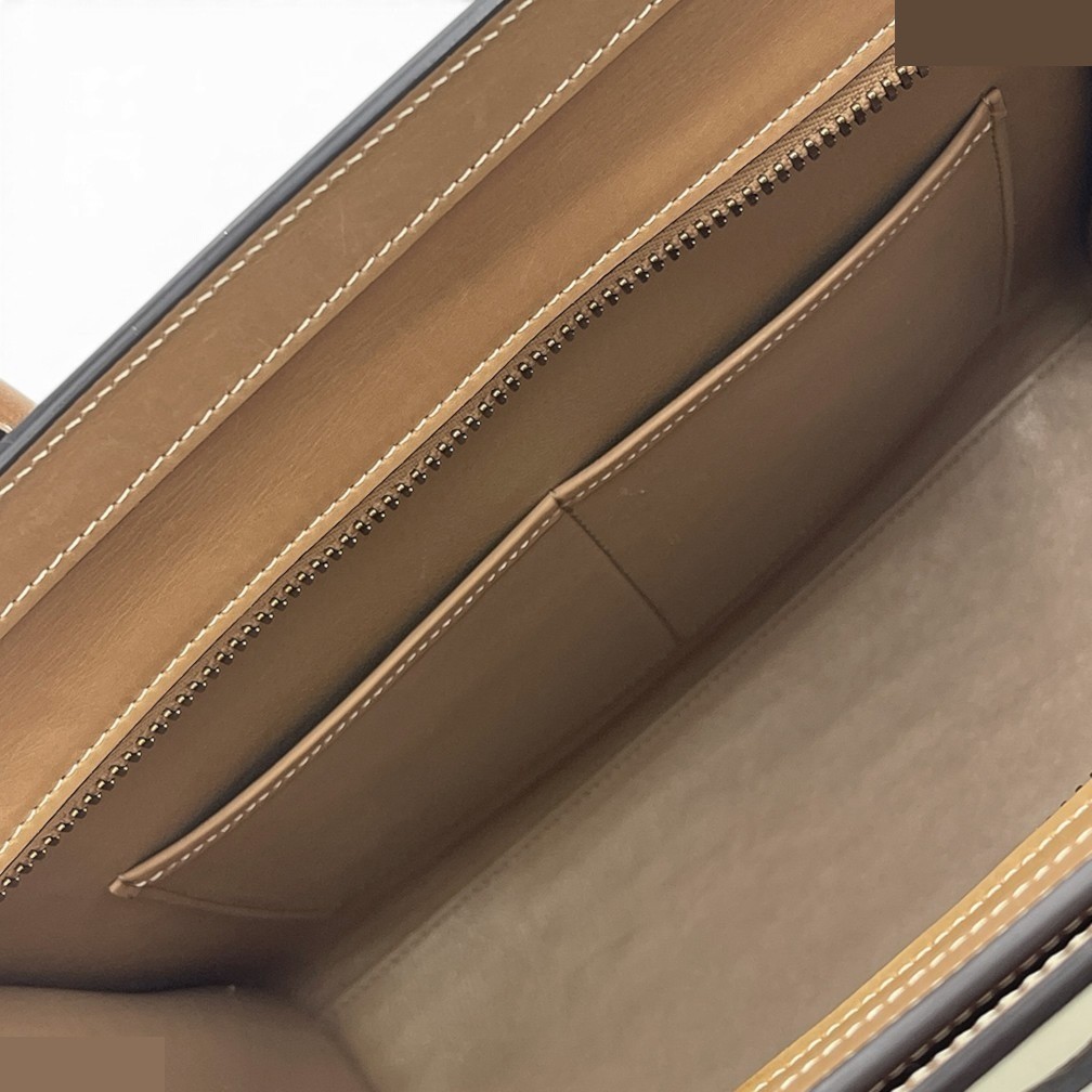 Luggage Micro CELINE Micro Shopper Handbag — view 12