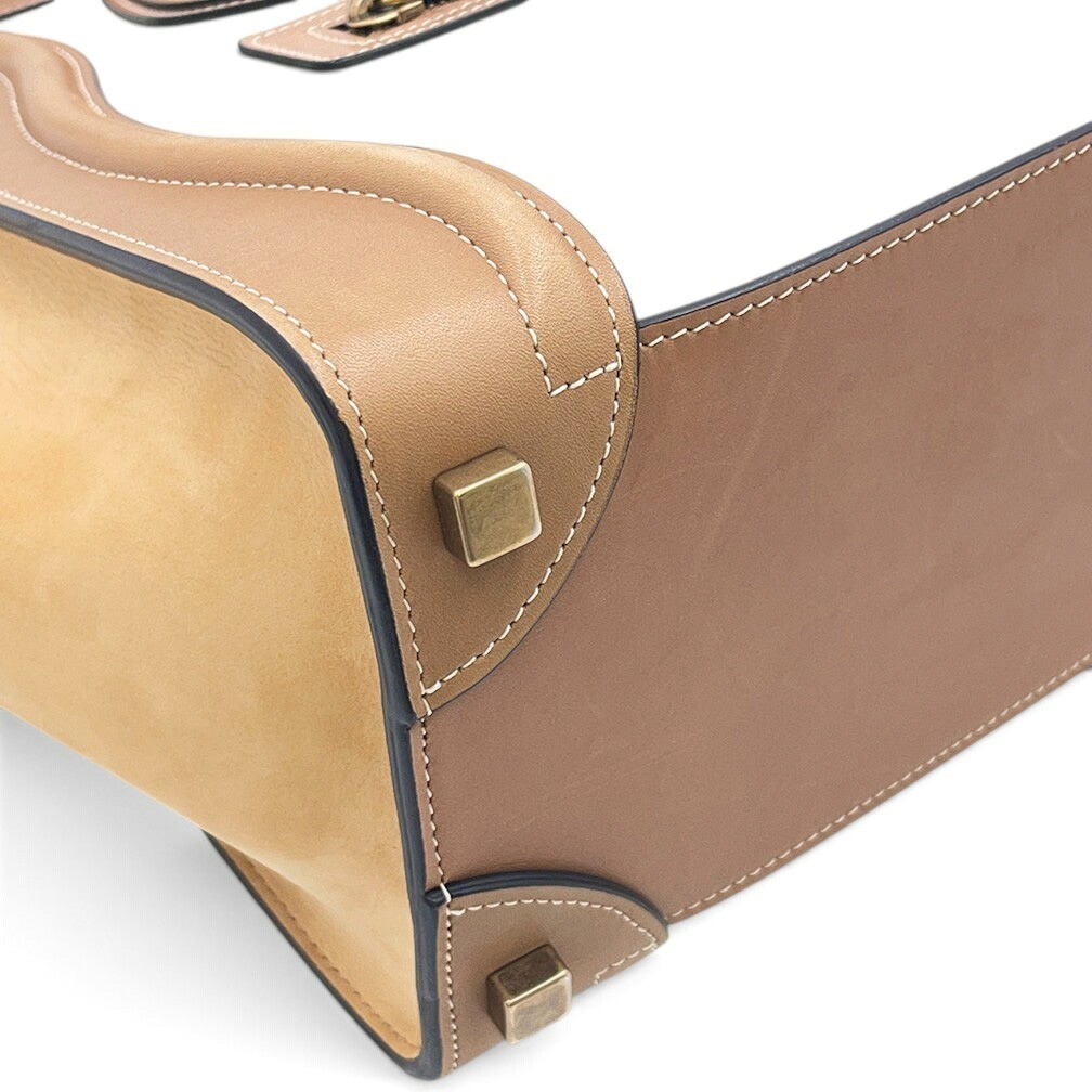 Luggage Micro CELINE Micro Shopper Handbag — view 5