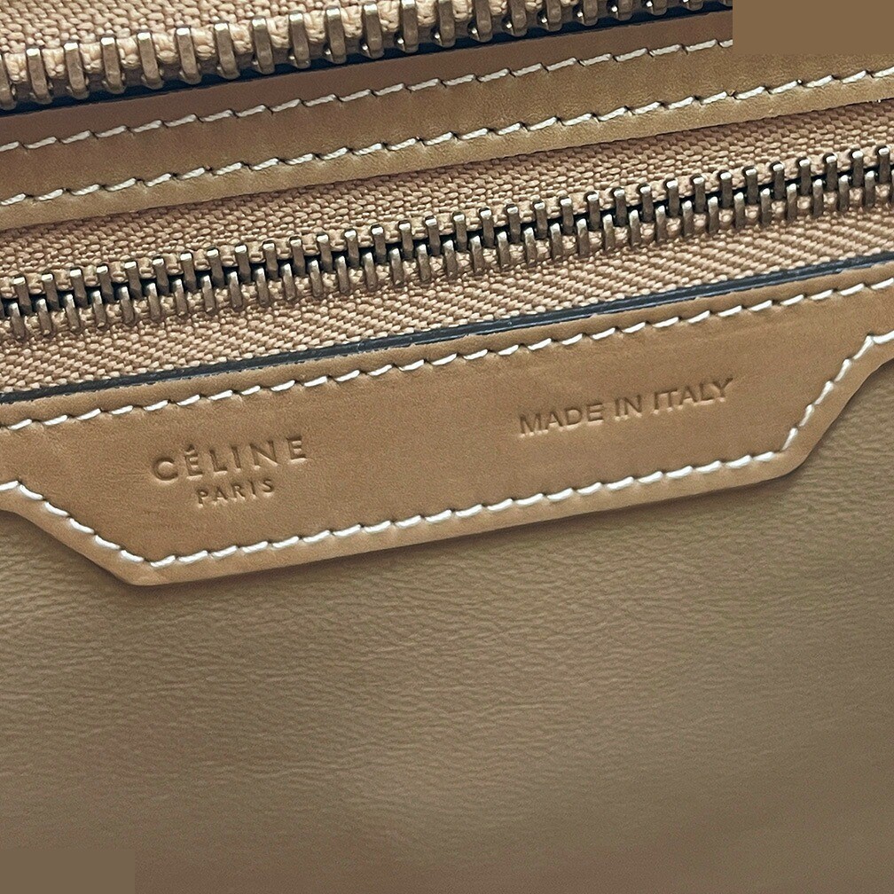 Luggage Micro CELINE Micro Shopper Handbag — view 10