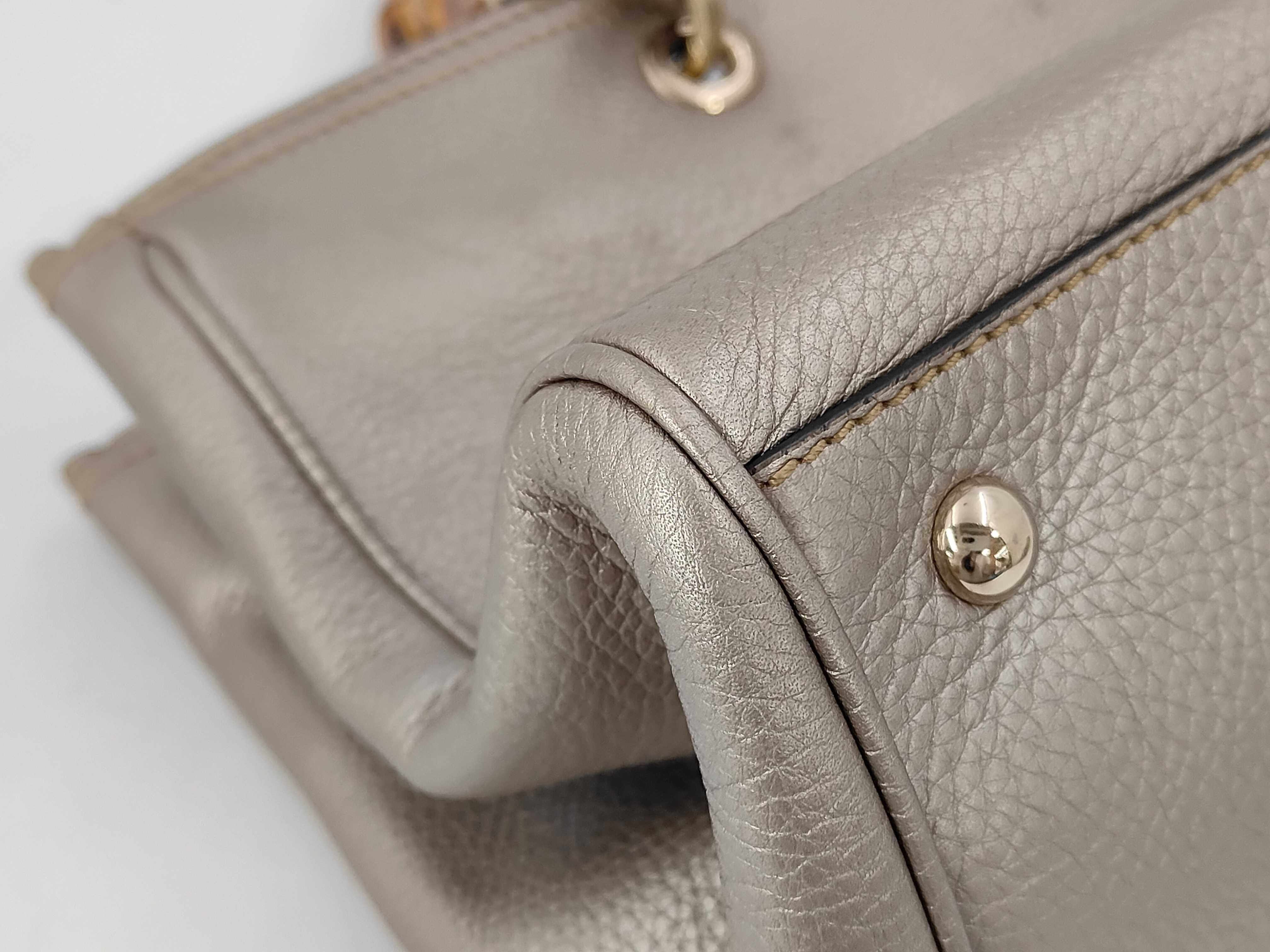 handbag, bamboo leather, model 323660. — view 6