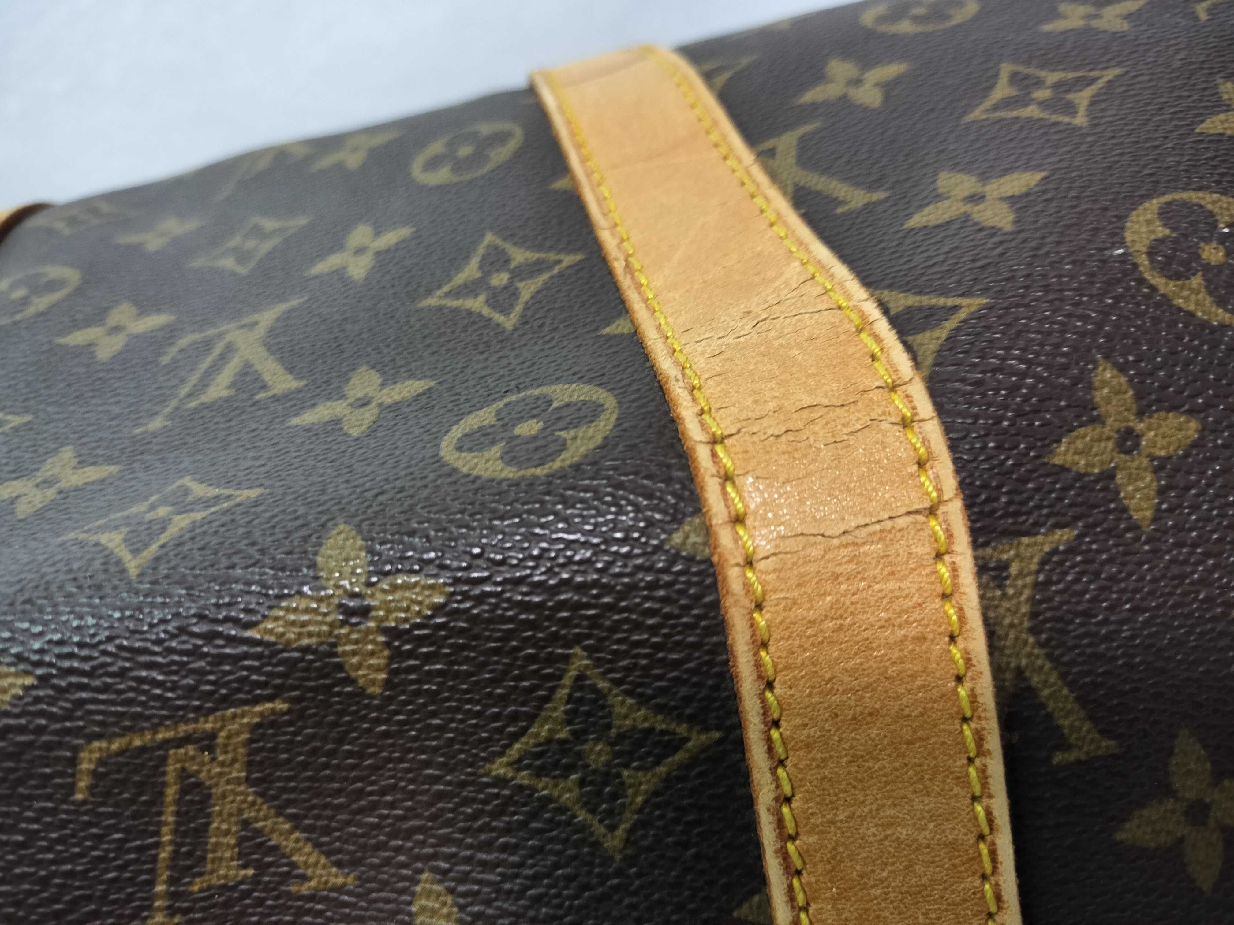 Monogram Louis Vuitton Boston Bag Monogram Keepall 55 Boston Bag — view 8