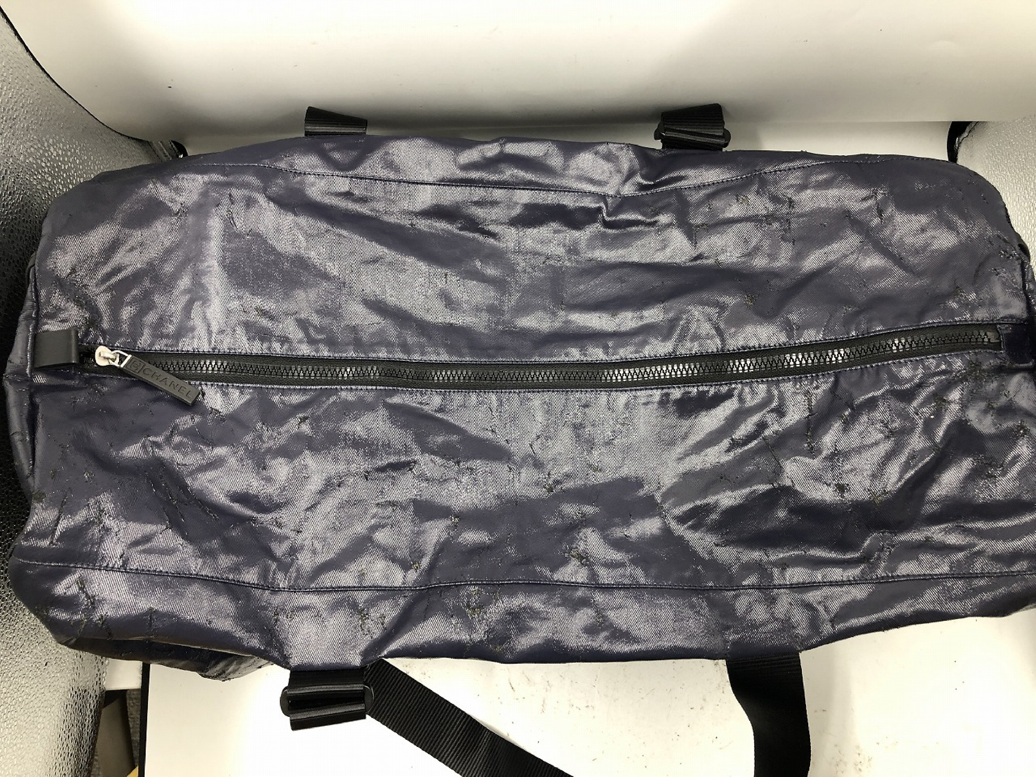 Sport Line Boston Bag with Seal, Item Number 12666909, Guarantee Card, and Dust Bag. Nylon, Navy. — view 5
