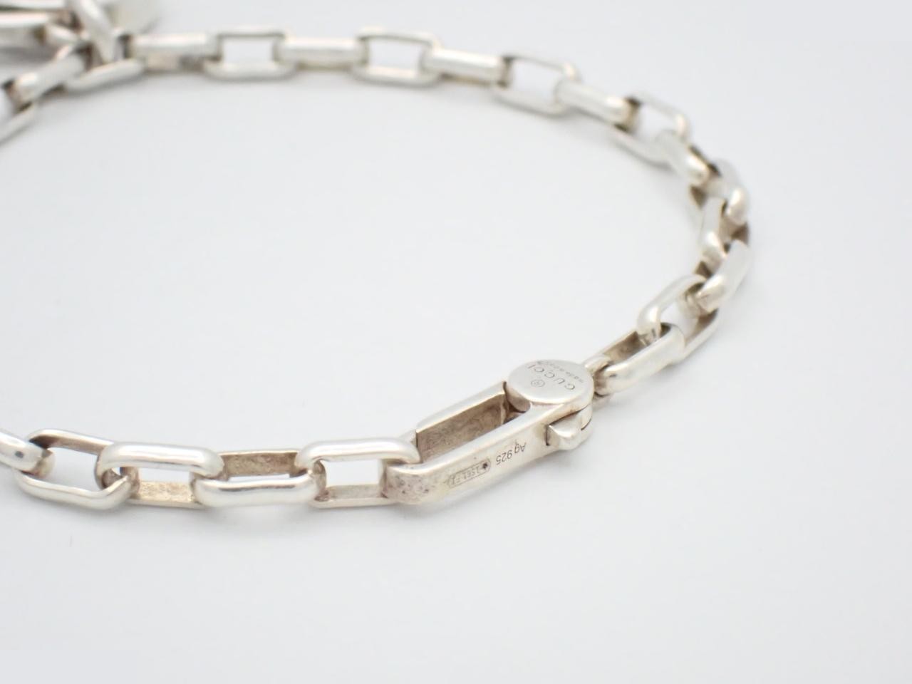 Interlocking G Bracelet, SV925 / 12.1g, Wrist circumference approx. 17cm — view 3