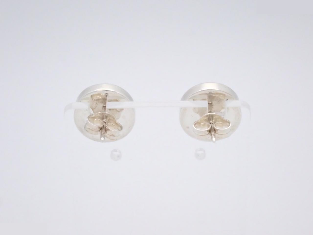 Round earrings, 925 sterling silver, 5.8g — view 2