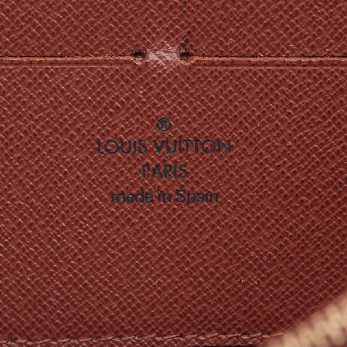 Monogram Zippy Wallet M60017 CA1026 Brown Round Zip Wallet — view 11