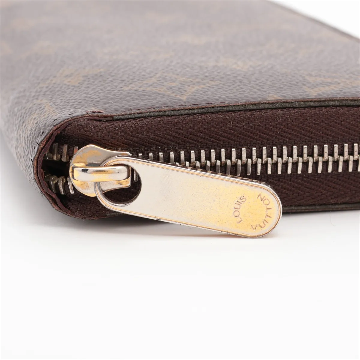 Monogram Zippy Wallet M60017 CA1026 Brown Round Zip Wallet — view 13