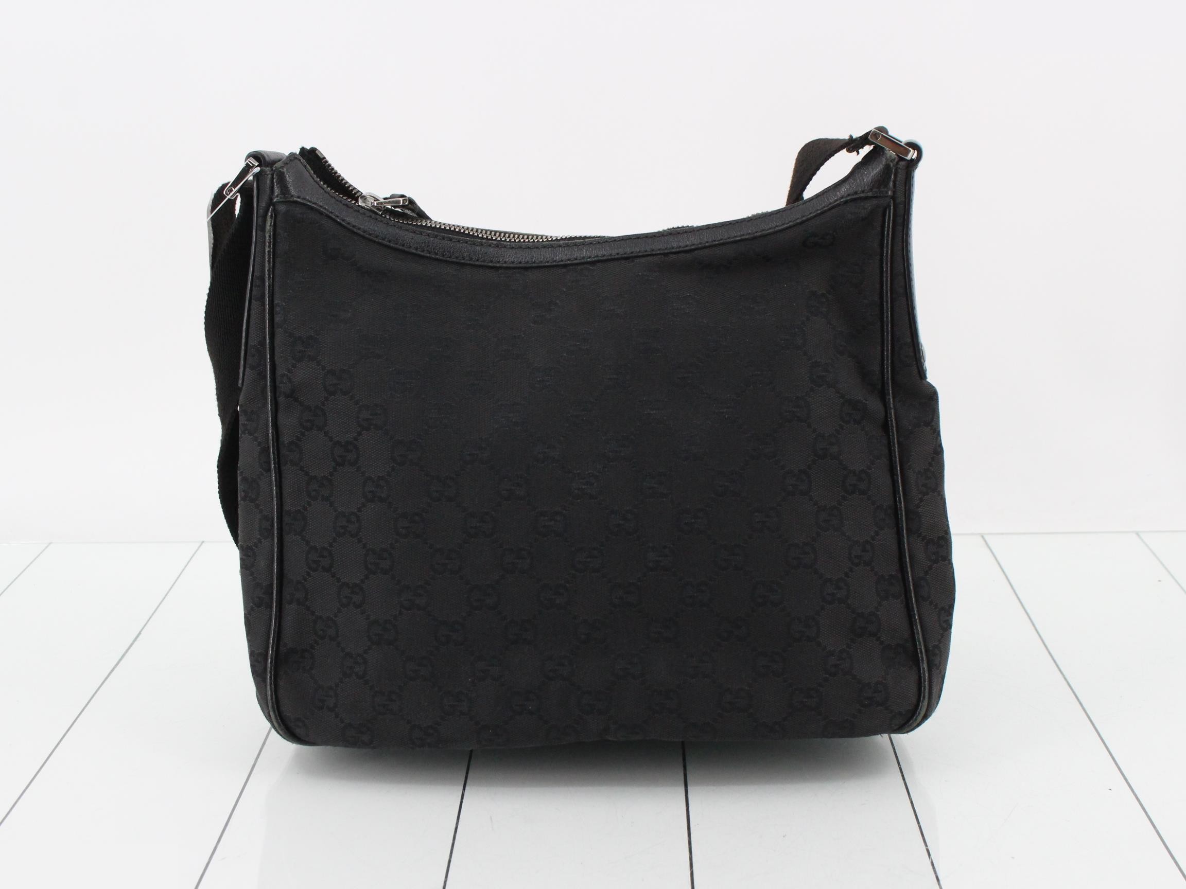 GG Canvas (Bag) - Shoulder Bag - Black — view 2