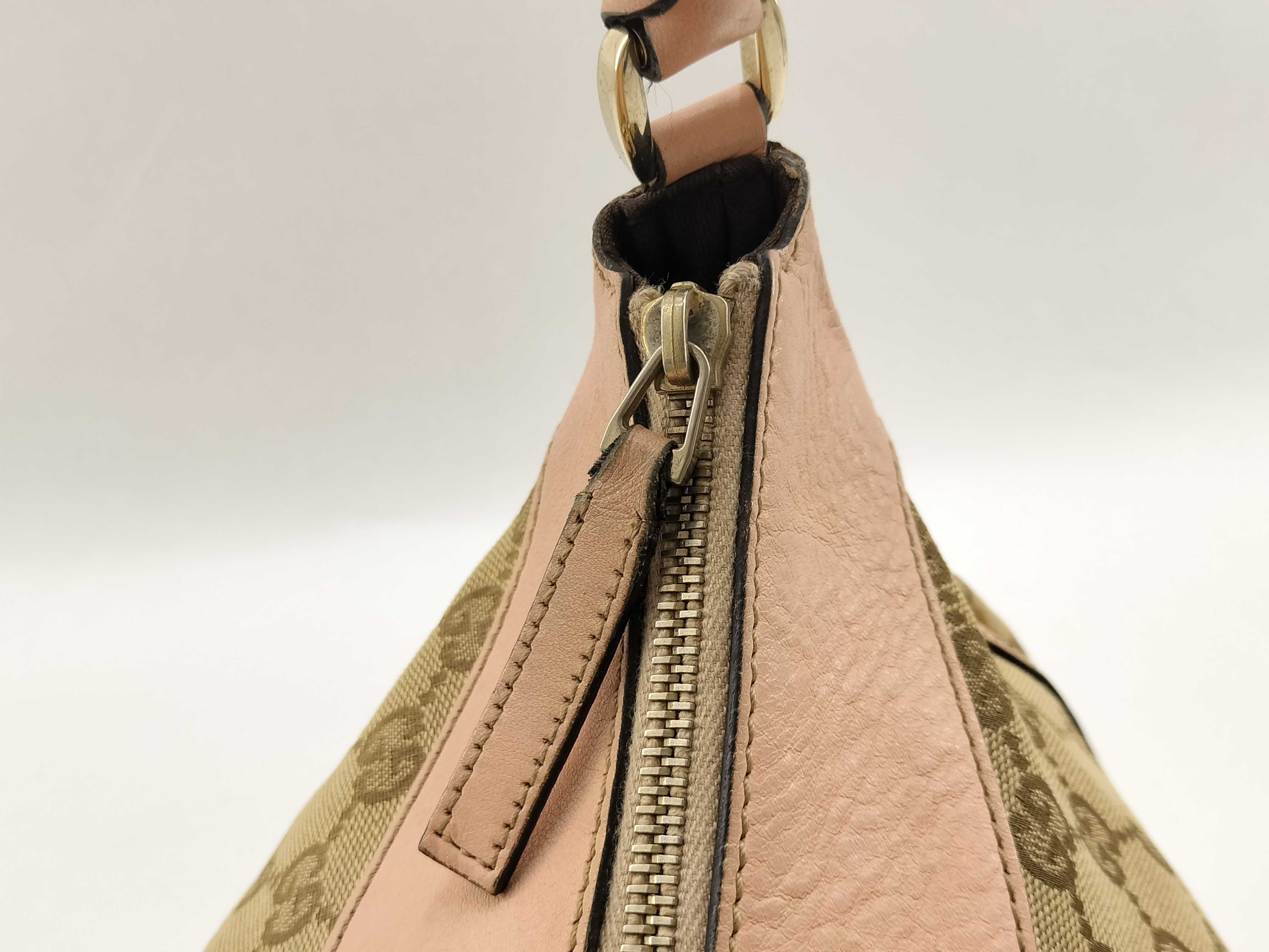 GG Canvas Pink Canvas GG Monogram D-Buckle Underarm Bag Shoulder Bag — view 4
