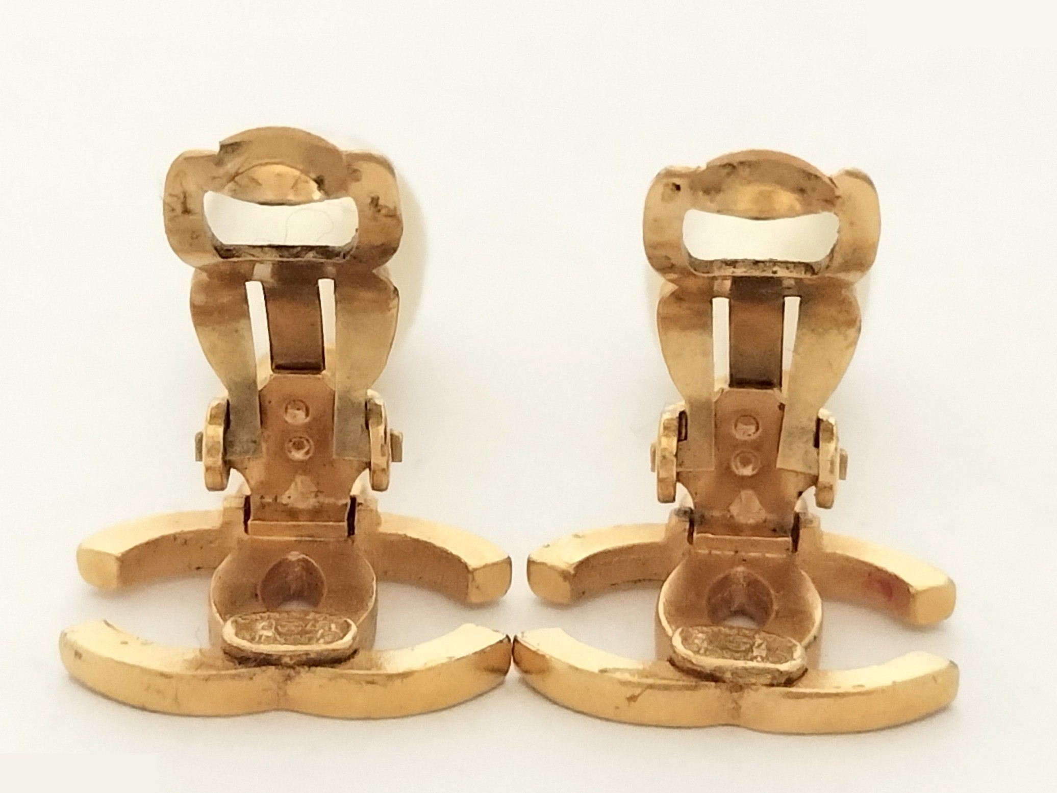 Coco F Pearl Gold Earrings 97P — view 4