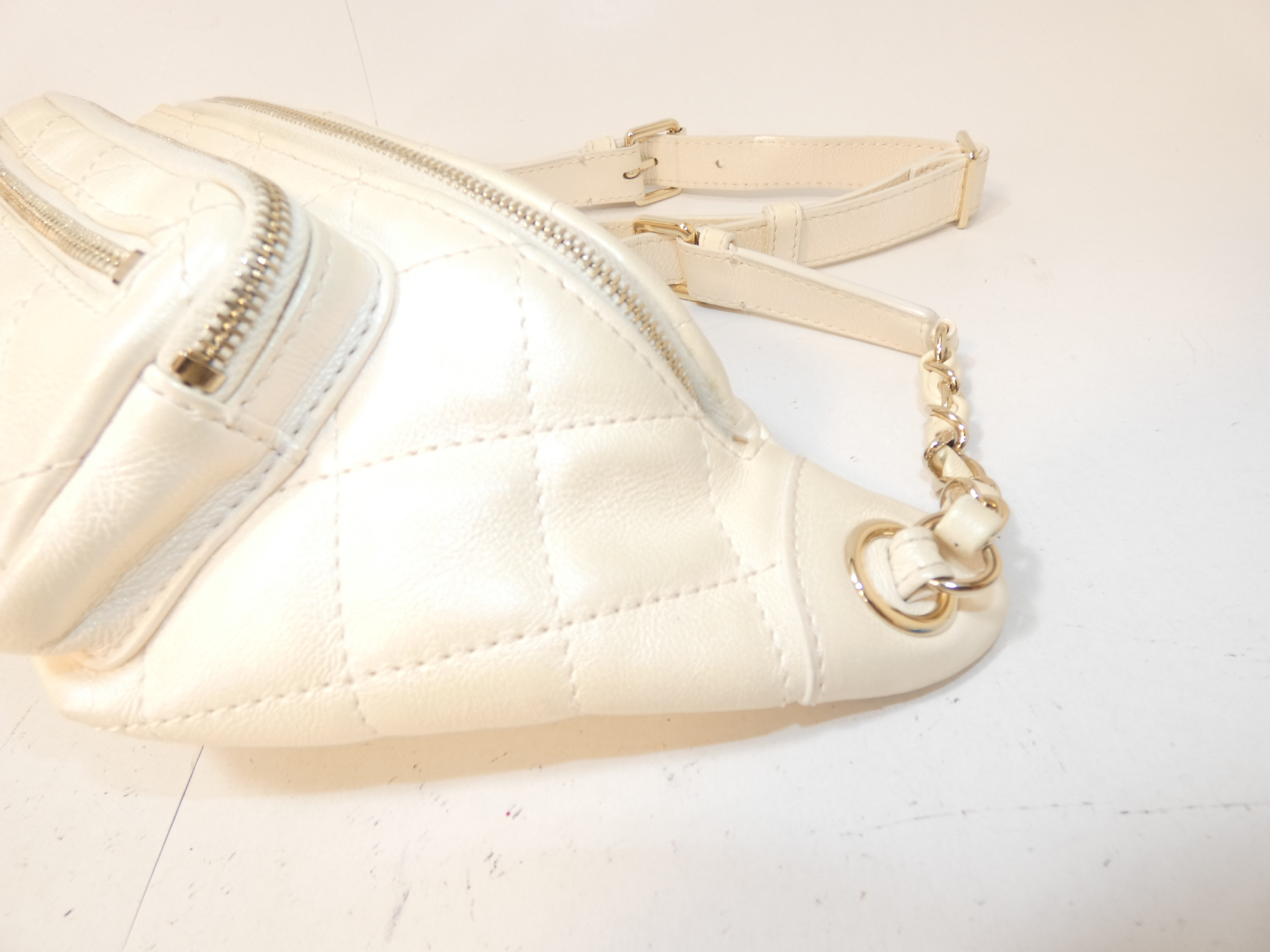 2-way Matelassé Chain Handbag — view 7