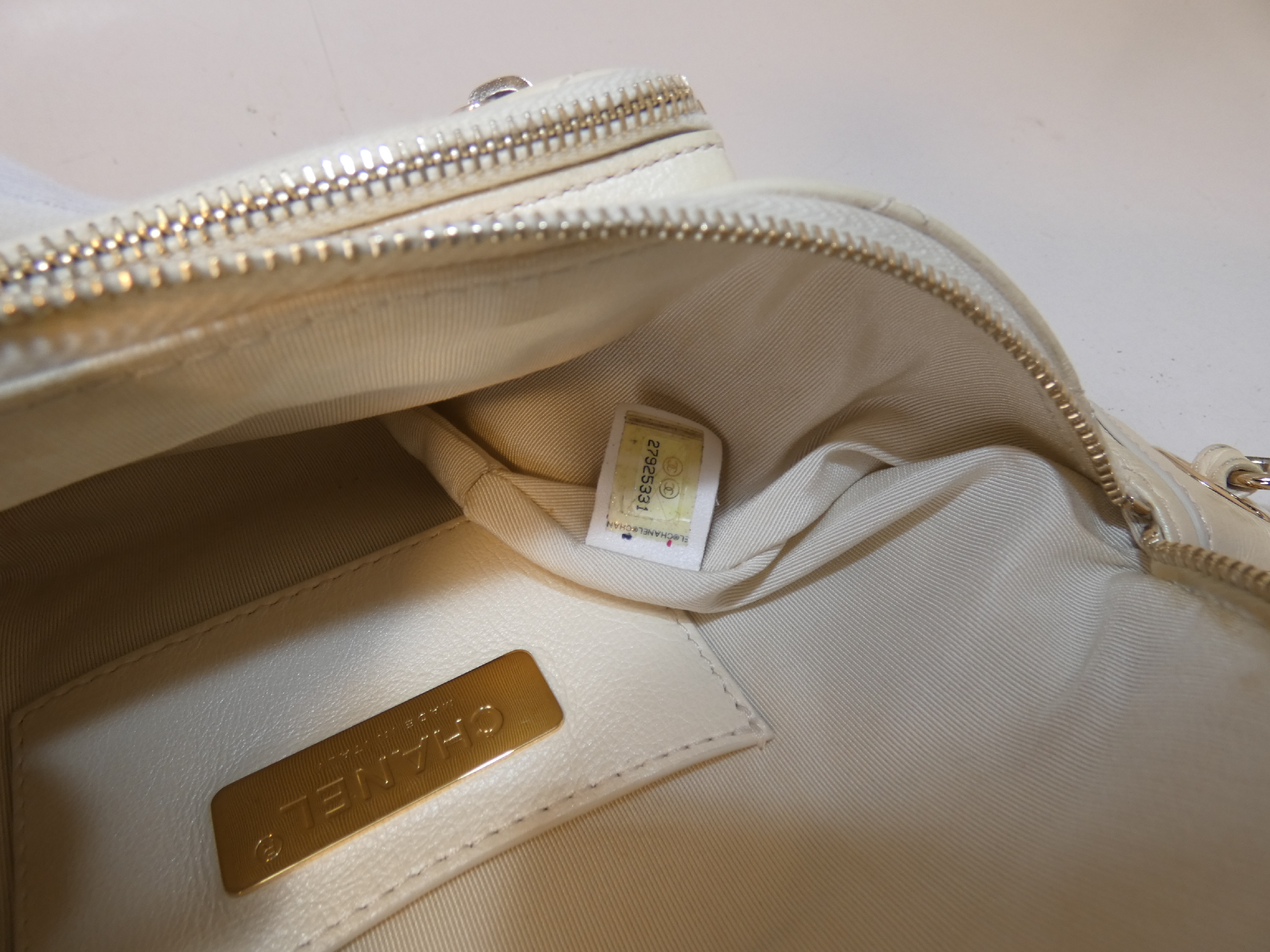 2-way Matelassé Chain Handbag — view 9
