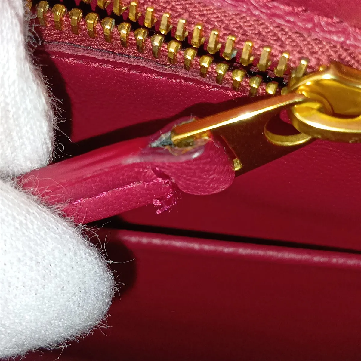 Marie Leather Shoulder Bag, Pink — view 14